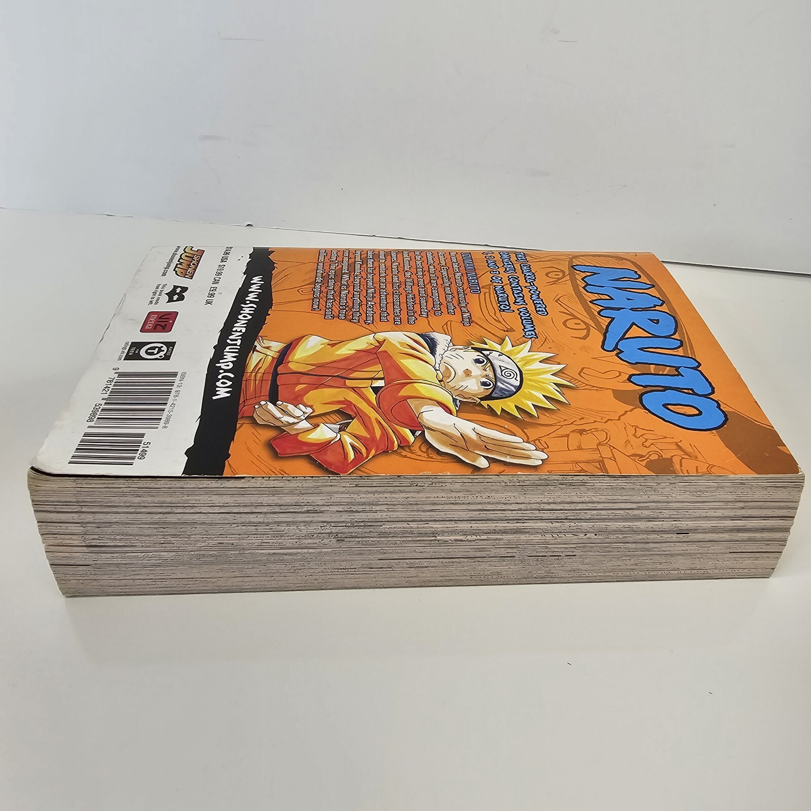 Naruto: 3-in-1 Edition (1-2-3) Volume 1 English Omnibus Manga Shonen Jump Viz