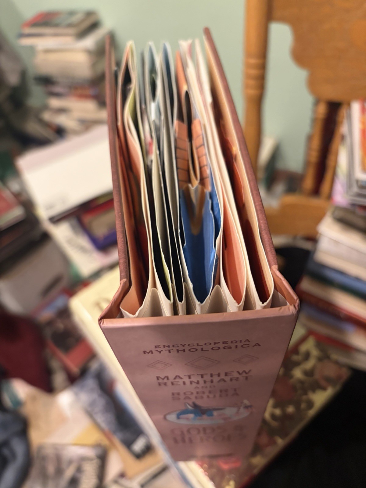 Encyclopedia Mythologica: Gods and Heroes Pop-Up by Reinhart And Sabuda Pop Up