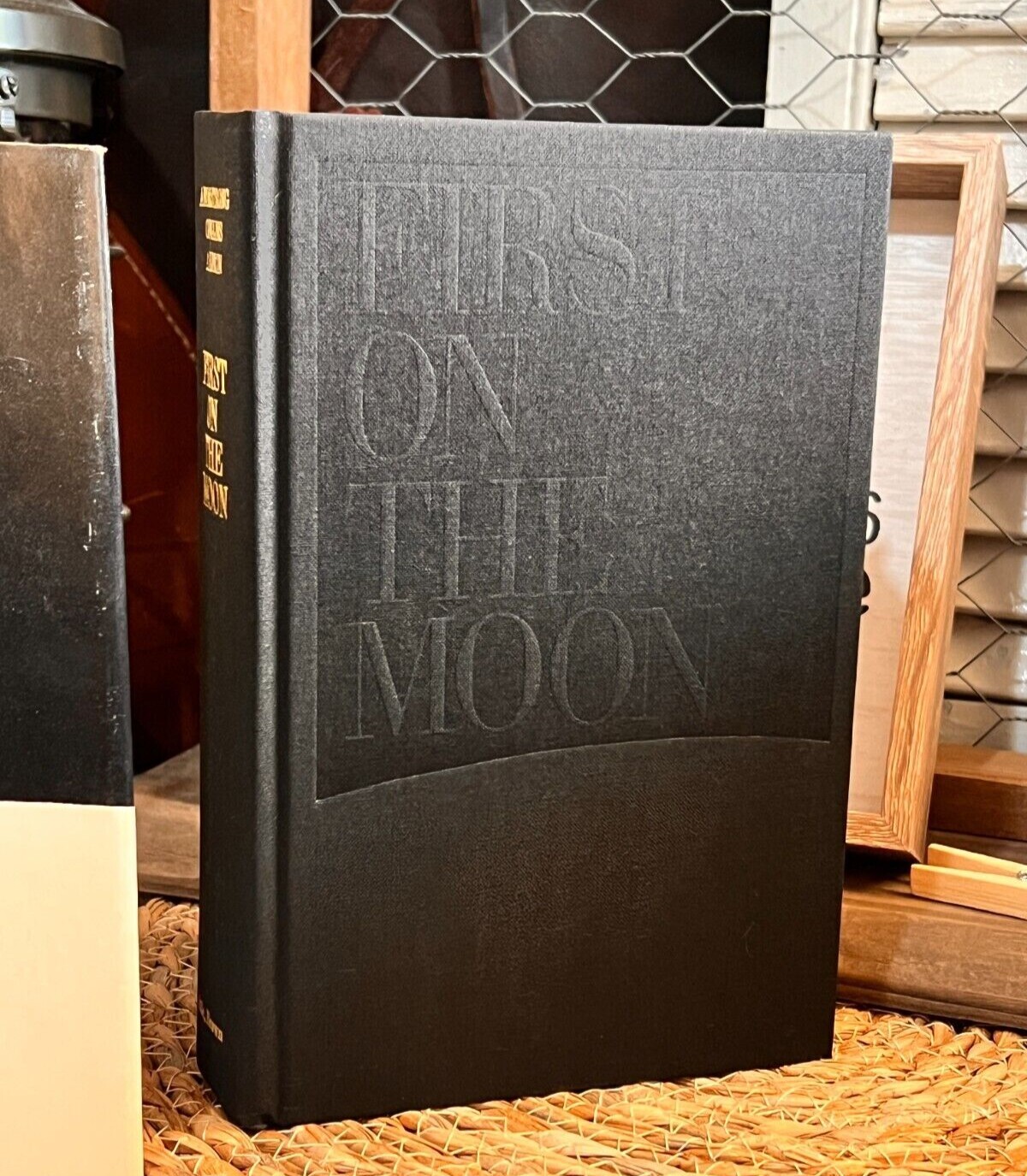 First on the Moon: Voyage with Armstrong, Collins, Aldrin by Farmer, 1970 HC/DC