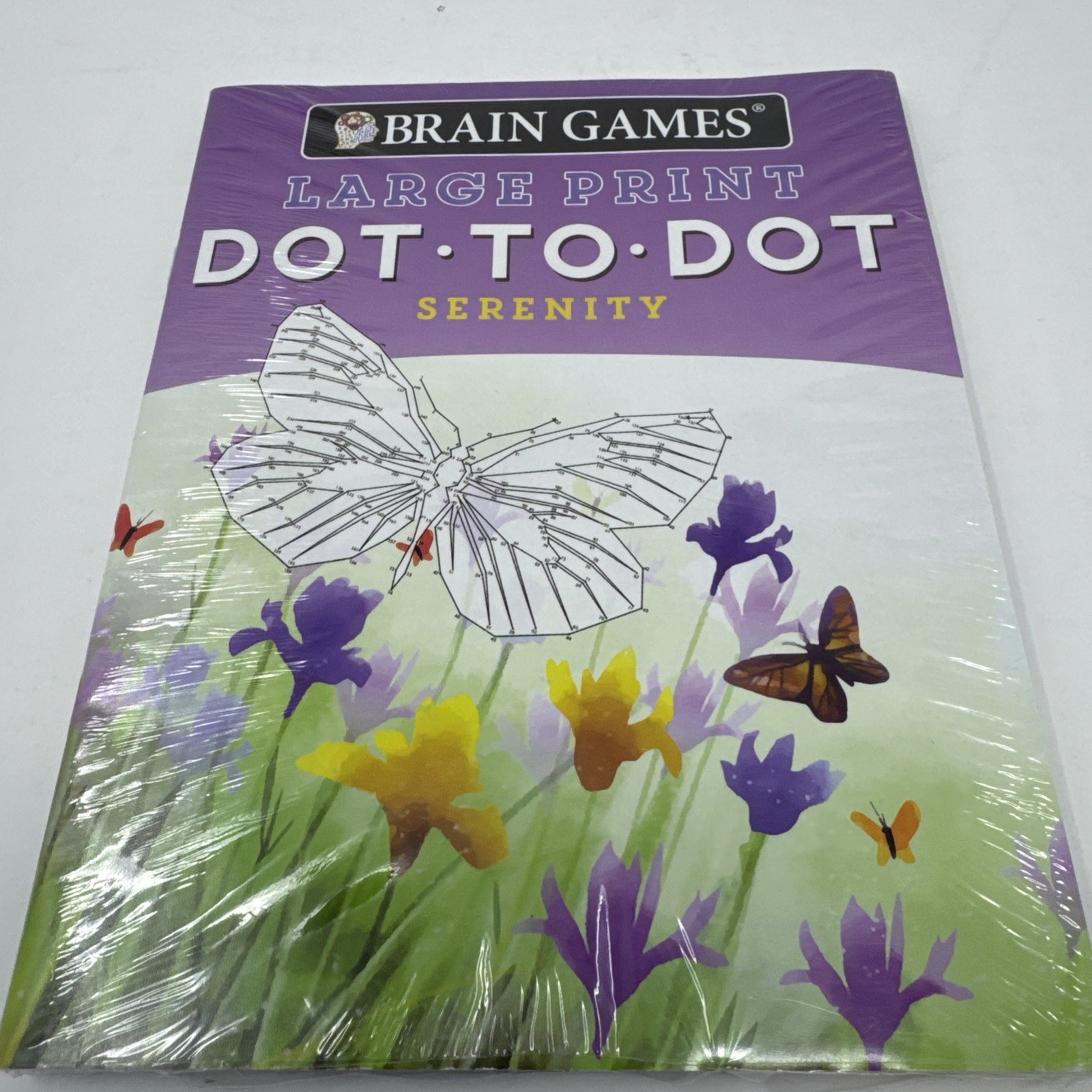 Brain Games Large Print Dot to Dot 5 pc Book Set