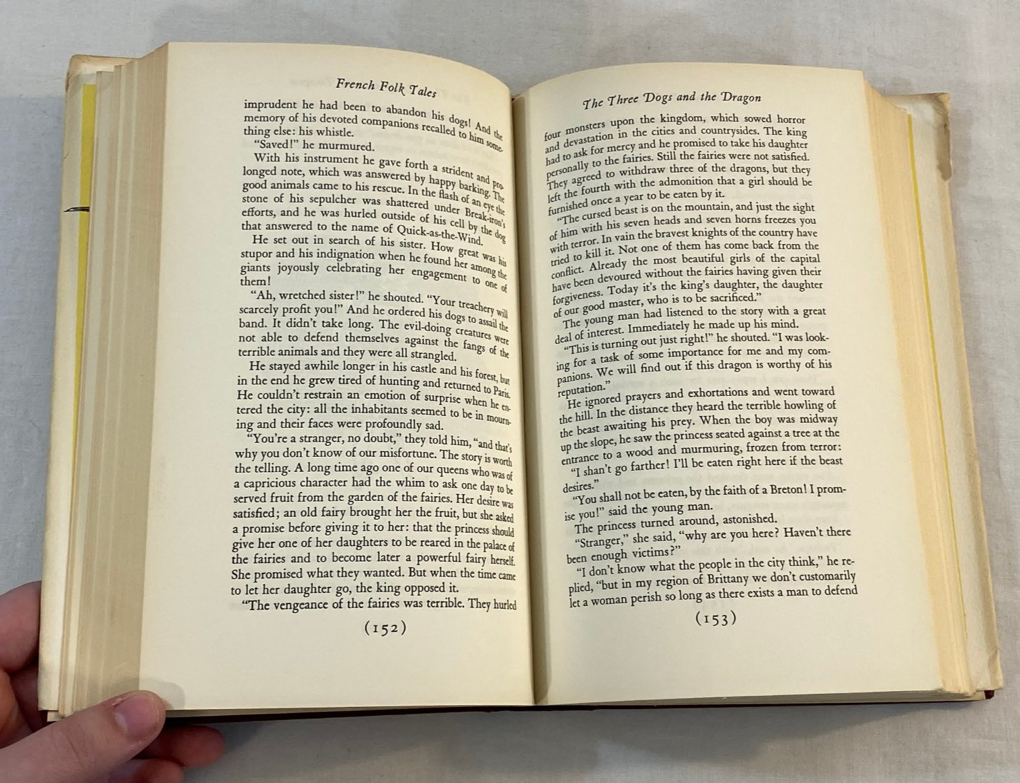 The Borzoi Book Of French Folk Tales Paul Delarue 1ST EDITION HCDJ 1956