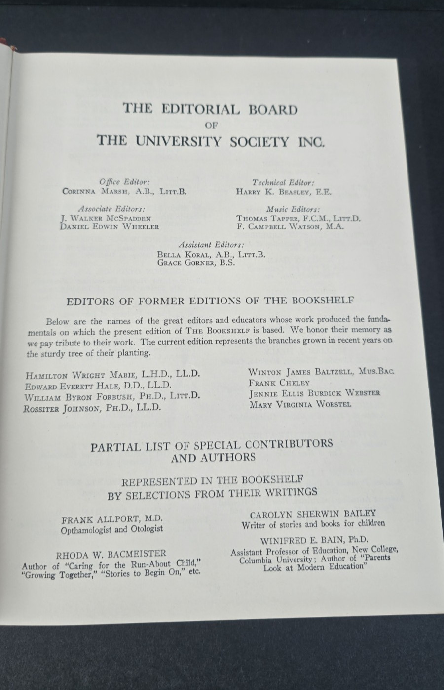 Manual of Child Development 1955 The University Society Vintage Parenting