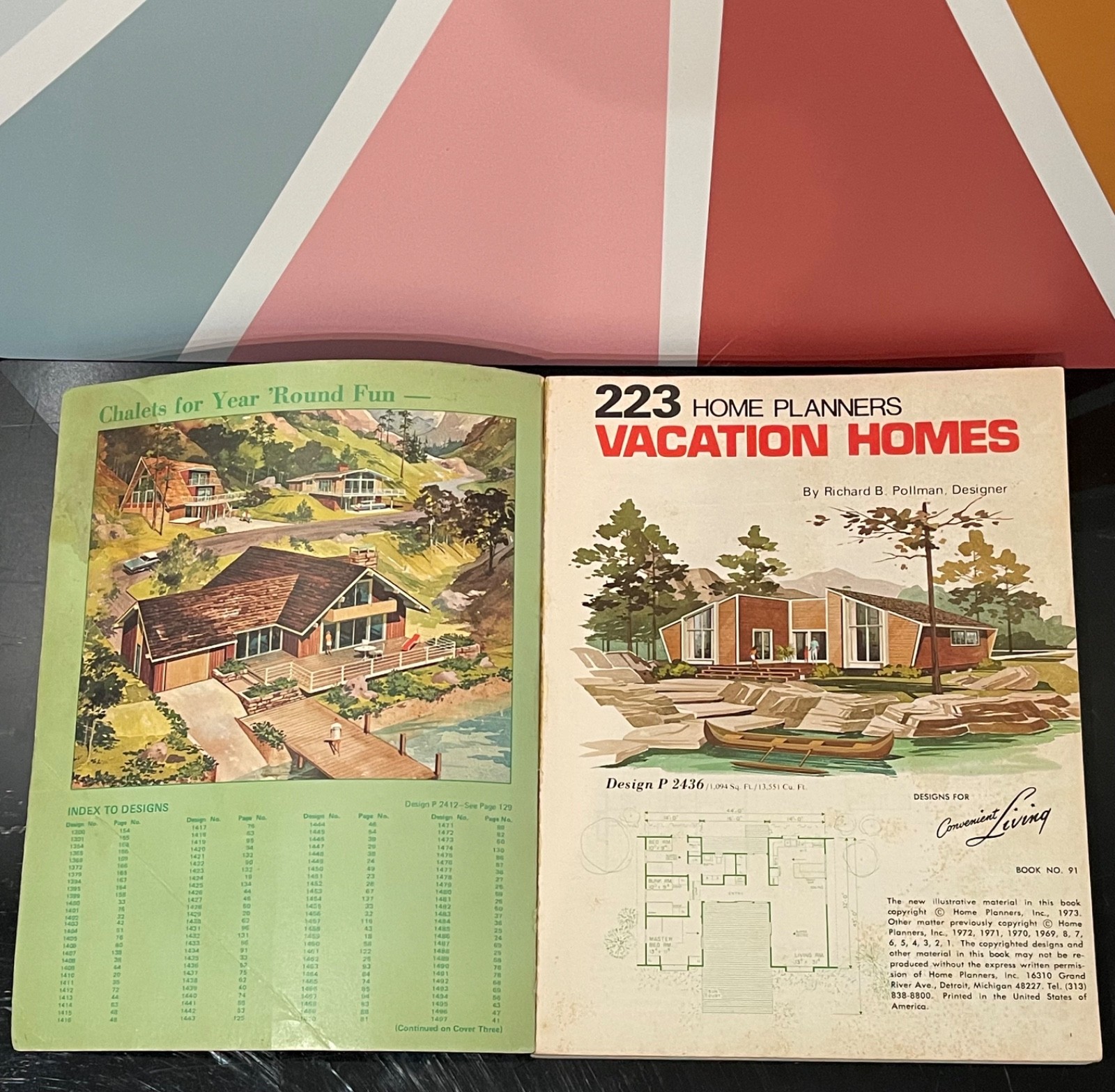 223 Home Planners Vacation Homes by Richard B Pollman & How To Build Patio Roofs