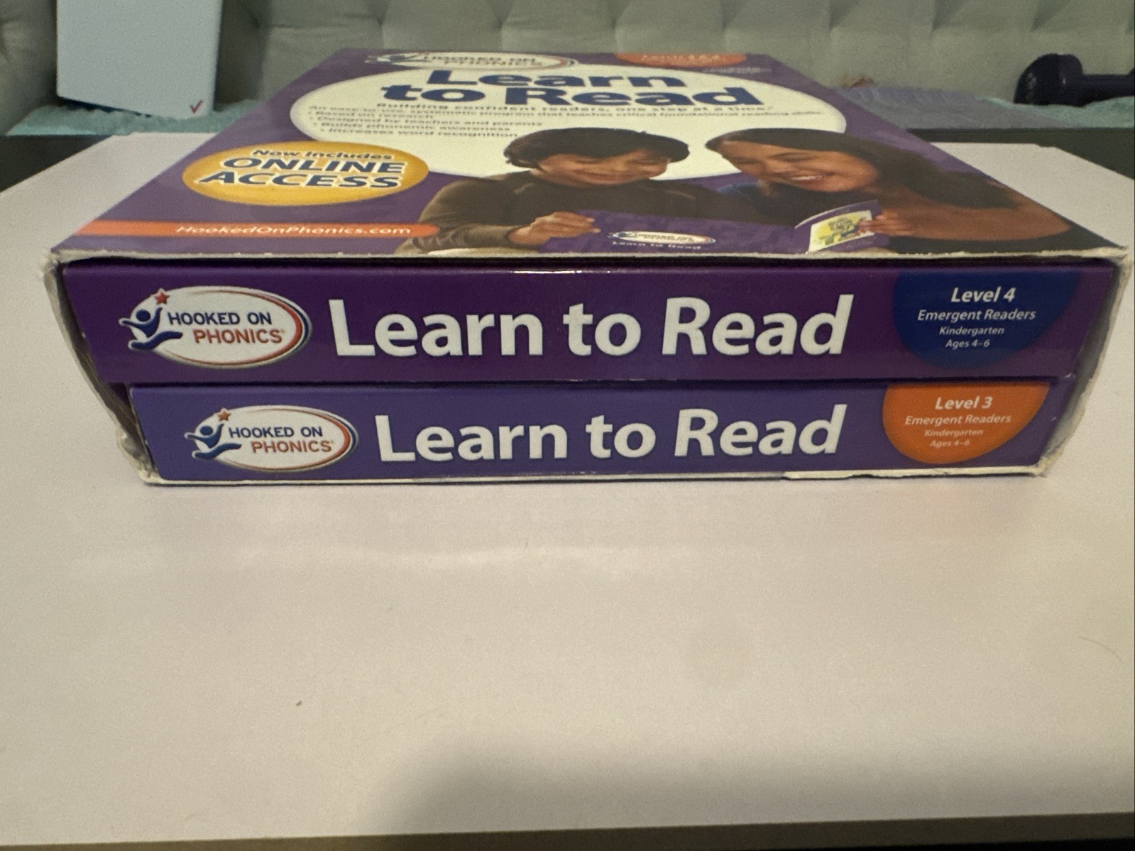 Hooked on Phonics Learn to Read – Levels 3&4 Complete: – Paperback – Very Good