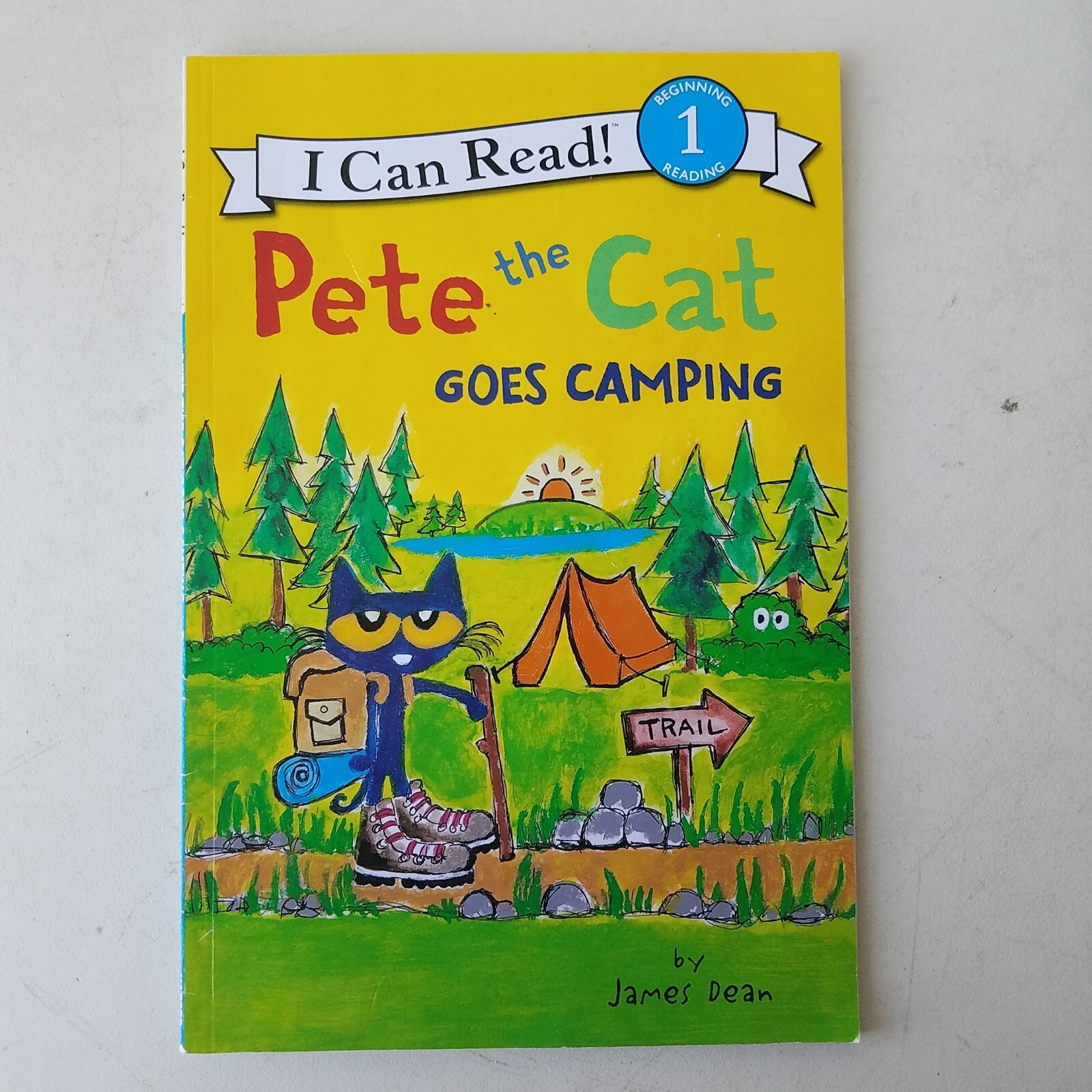 Pete The Cat Goes Camping – I Can Read!: Level 1 By James Dean