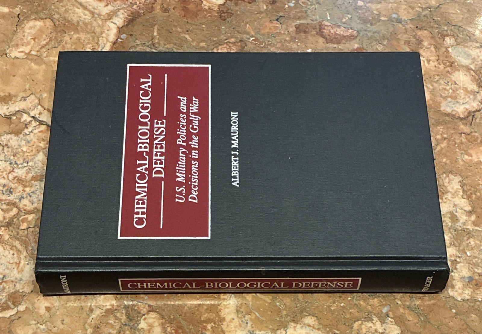 Book Chemical Biological Defense US Policy Gulf War Desert Storm Military Books