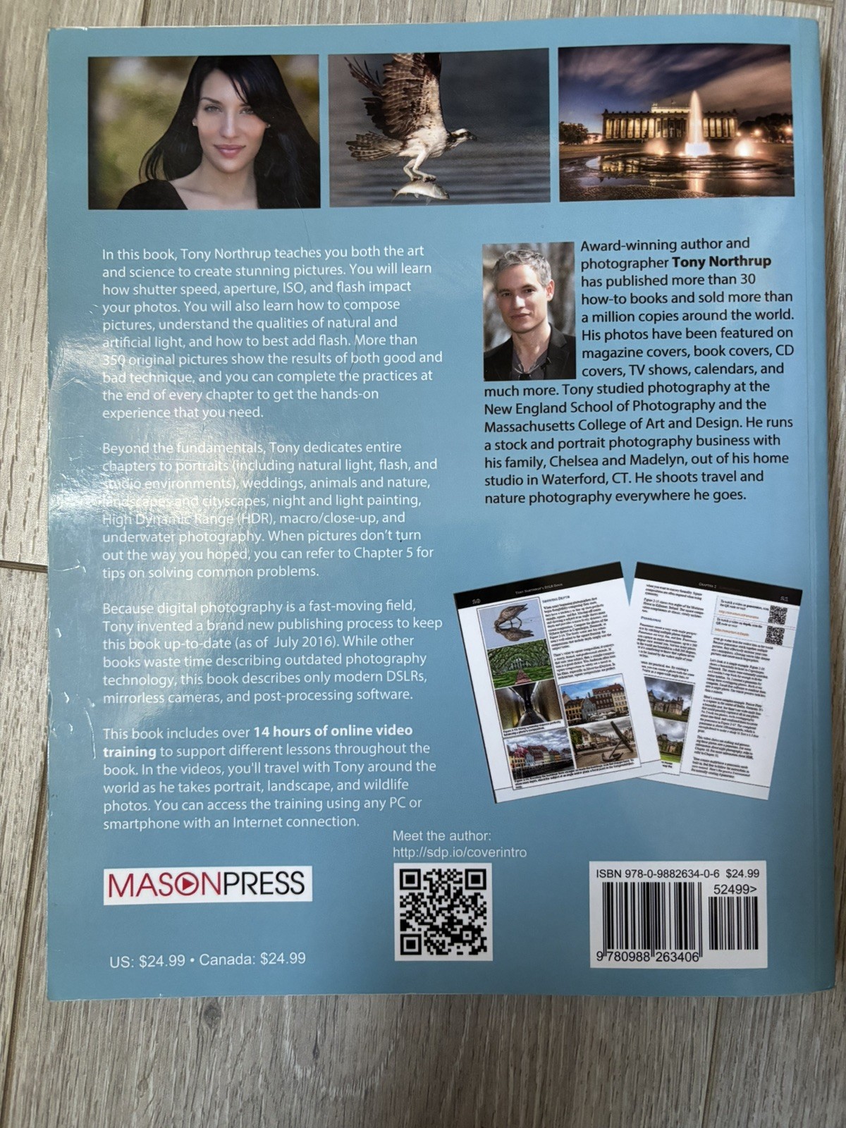 Tony Northrup’s DSLR Book : How to Create Stunning Digital Photography by…