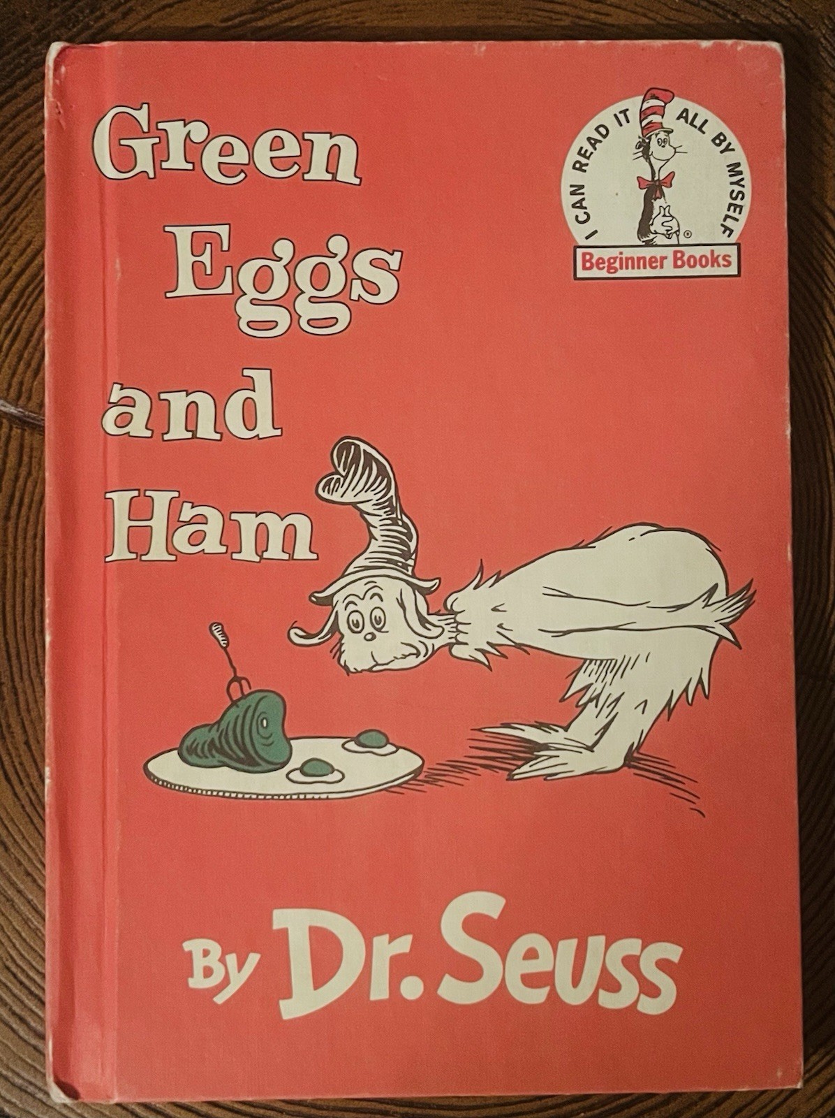 Original/ Vintage Dr. Seuss Green Eggs and Ham Beginner Books Hardcover CopyN789