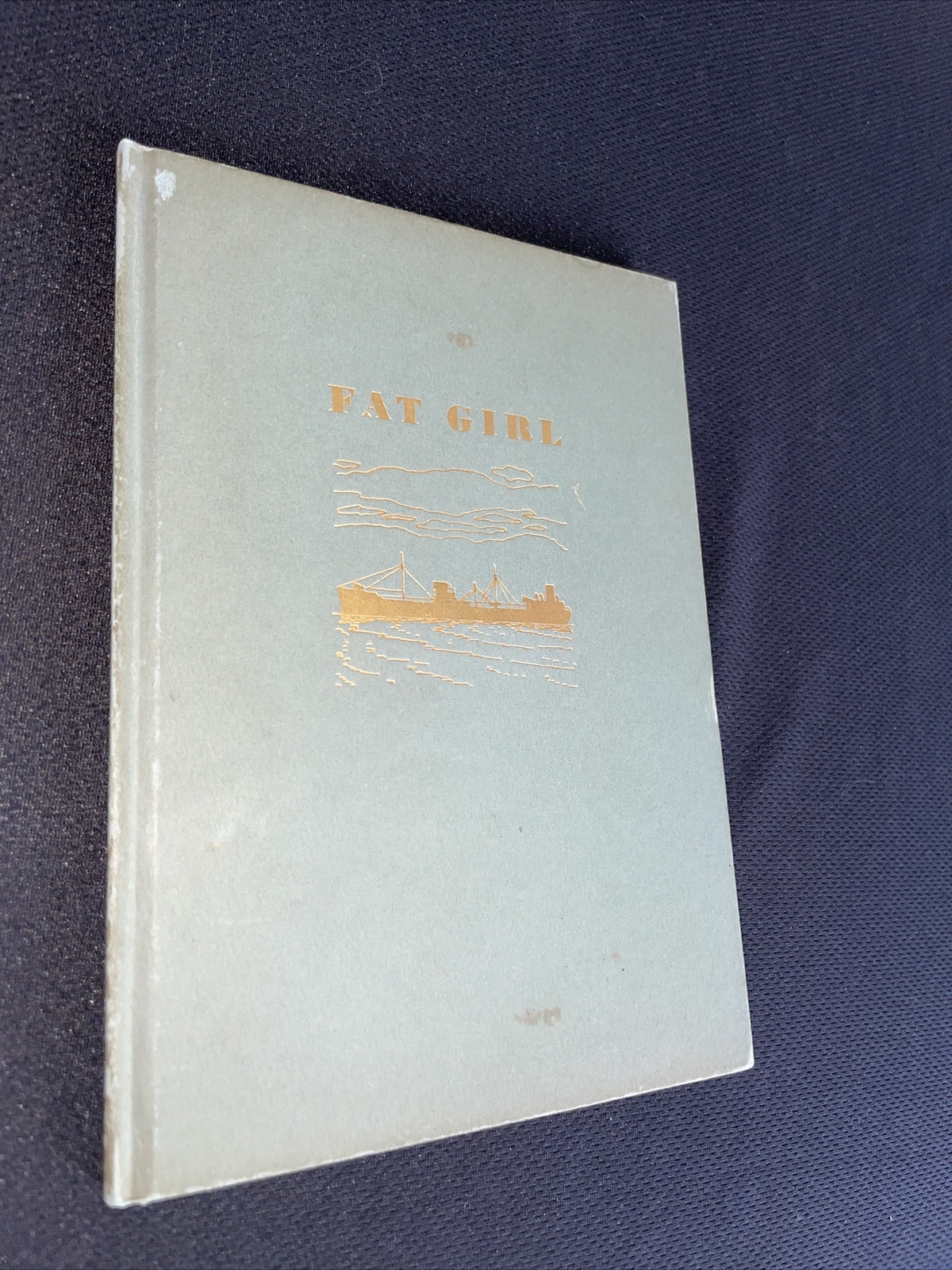 Rare WWII book – U.S.S. Neosho – Fat Girl – HC – 1943 – privately printed