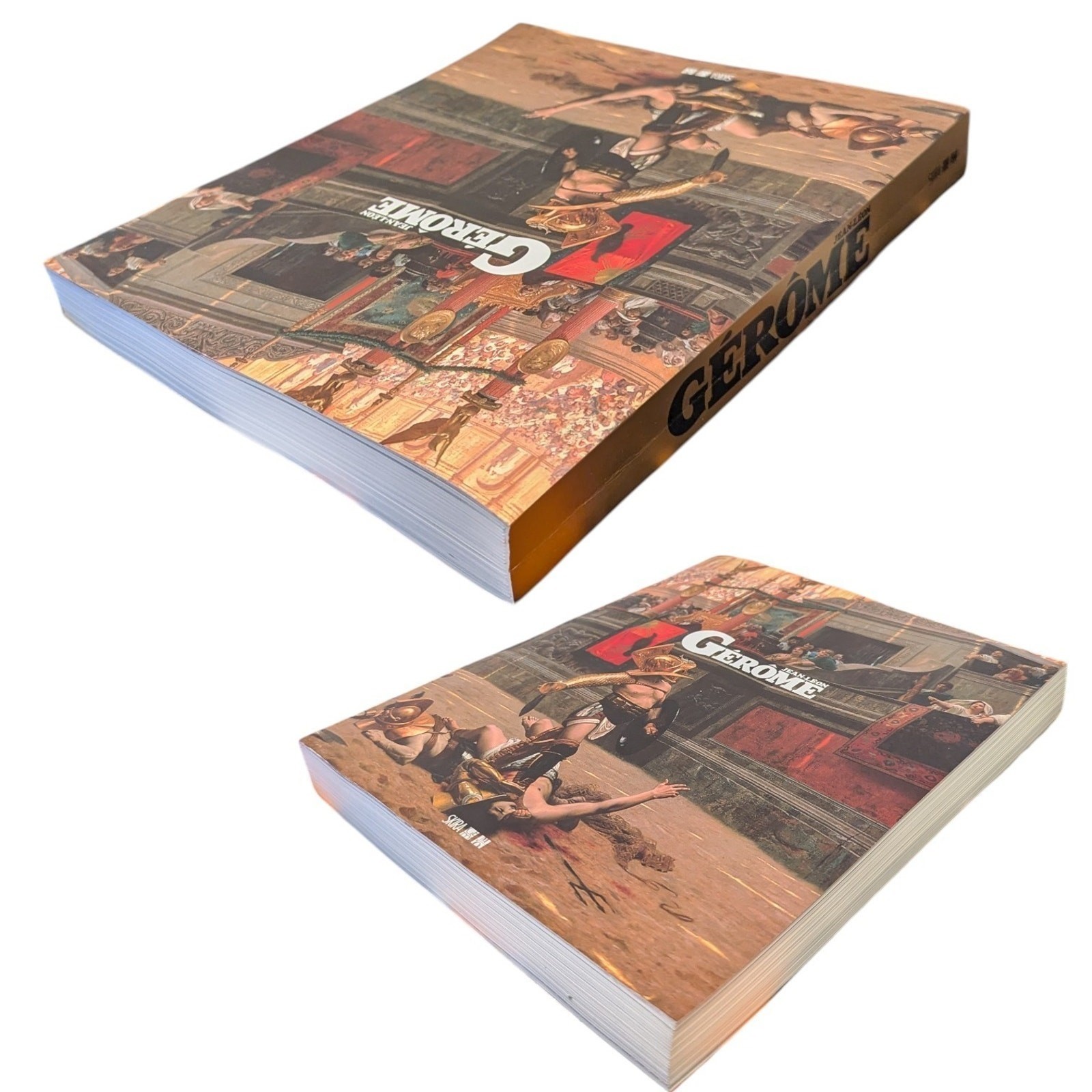 The Spectacular Art of Jean-Leon Gerome (1824-1904) paperback coffee table book