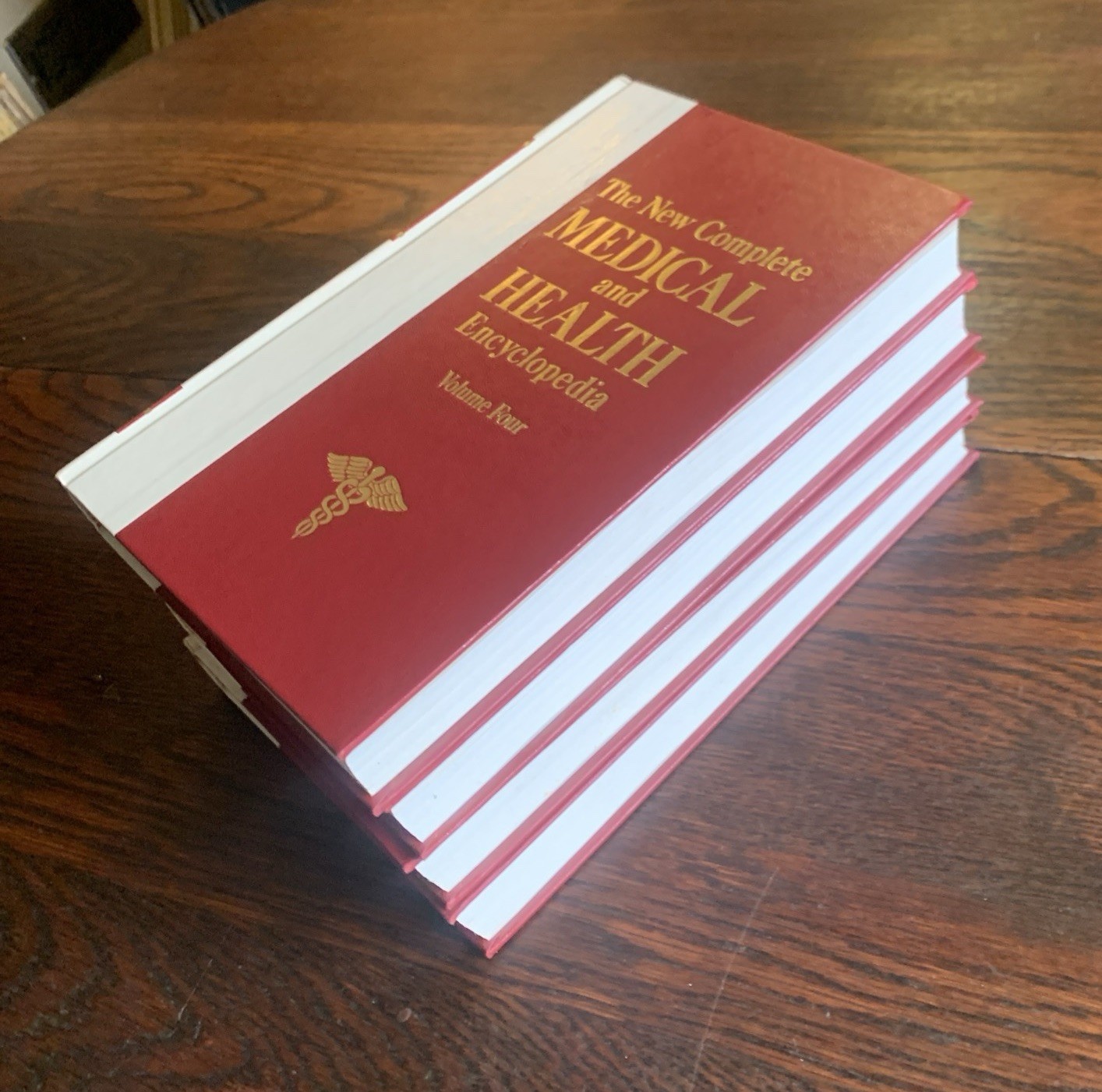 The New Complete Medical & Health Encyclopedia 4 Vol. SET 1982 Hardback Cover