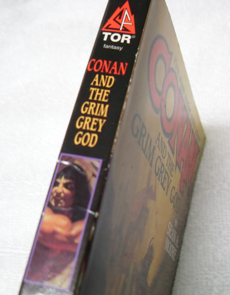 Conan and the Grim Grey God by Sean A Moore Paperback 1997 TOR