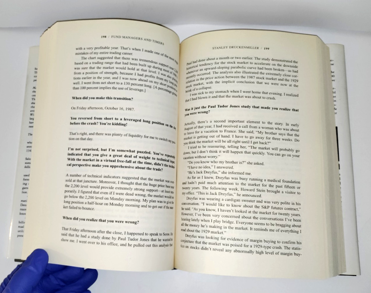 New Market Wizards : Conversations by Jack D. Schwager 1992 HC