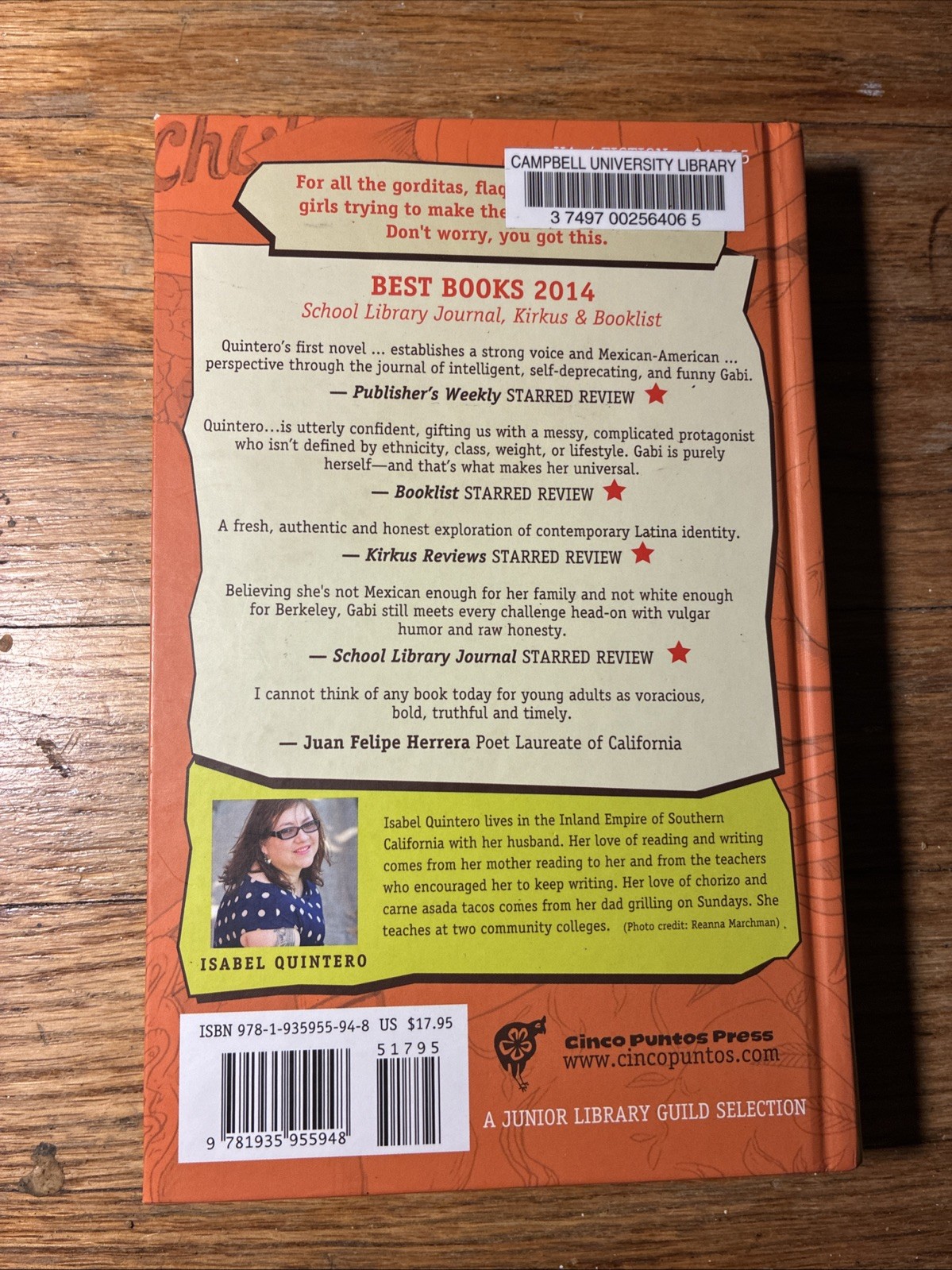 Gabi, a Girl in Pieces by Isabel Quintero (2014, Hardcover)