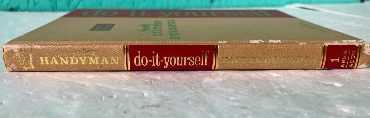 Complete Handyman Encyclopedia Do It Yourself Vol 1 HC Science & Mechanics Book