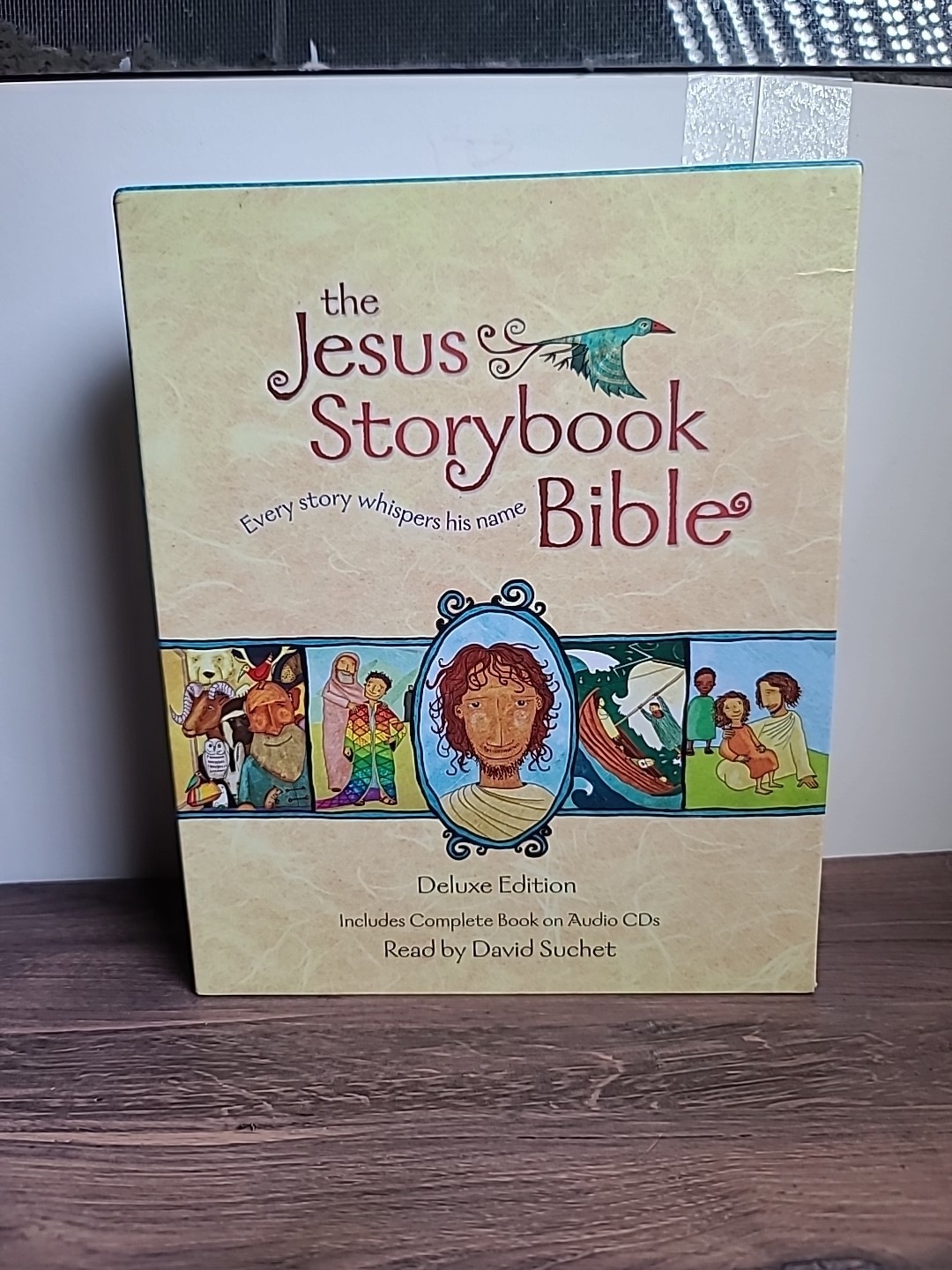 Jesus Storybook Bible Deluxe Edition Book & CDs by Sally Lloyd-Jones NEW