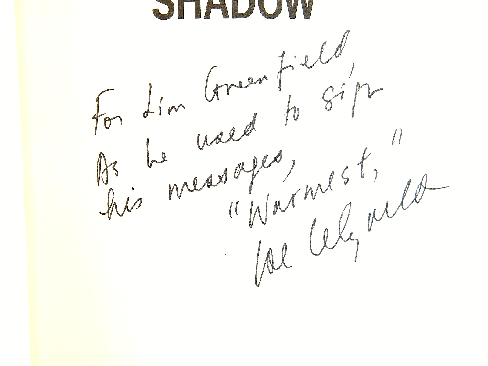 Move Your Shadow :South Africa, Black & White by Joseph Lelyveld 1985 GD+ SIGNED