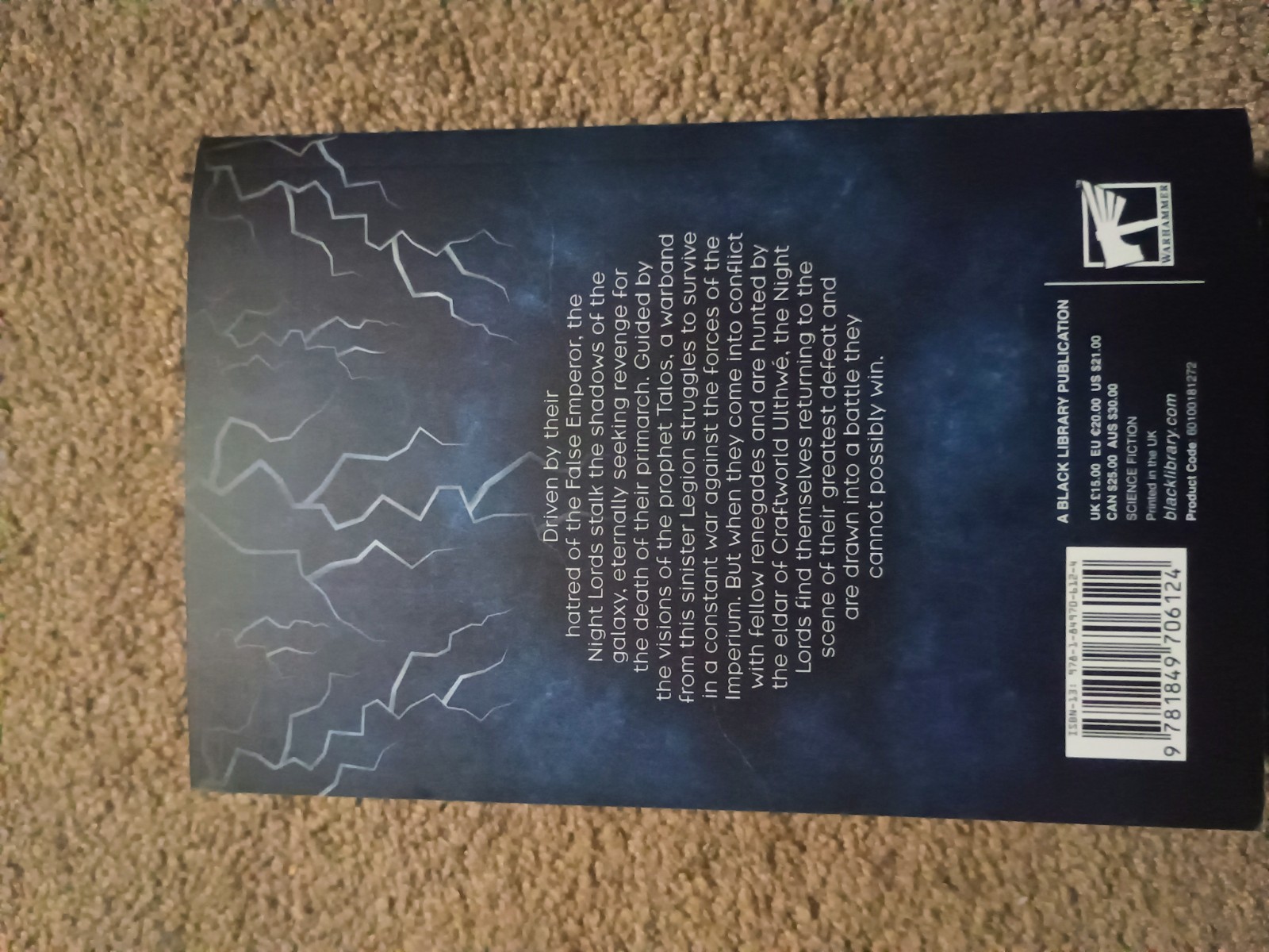 Warhammer 40,000 Night Lords: The Omnibus PB Aaron Dembski-Bowden 2014 BL