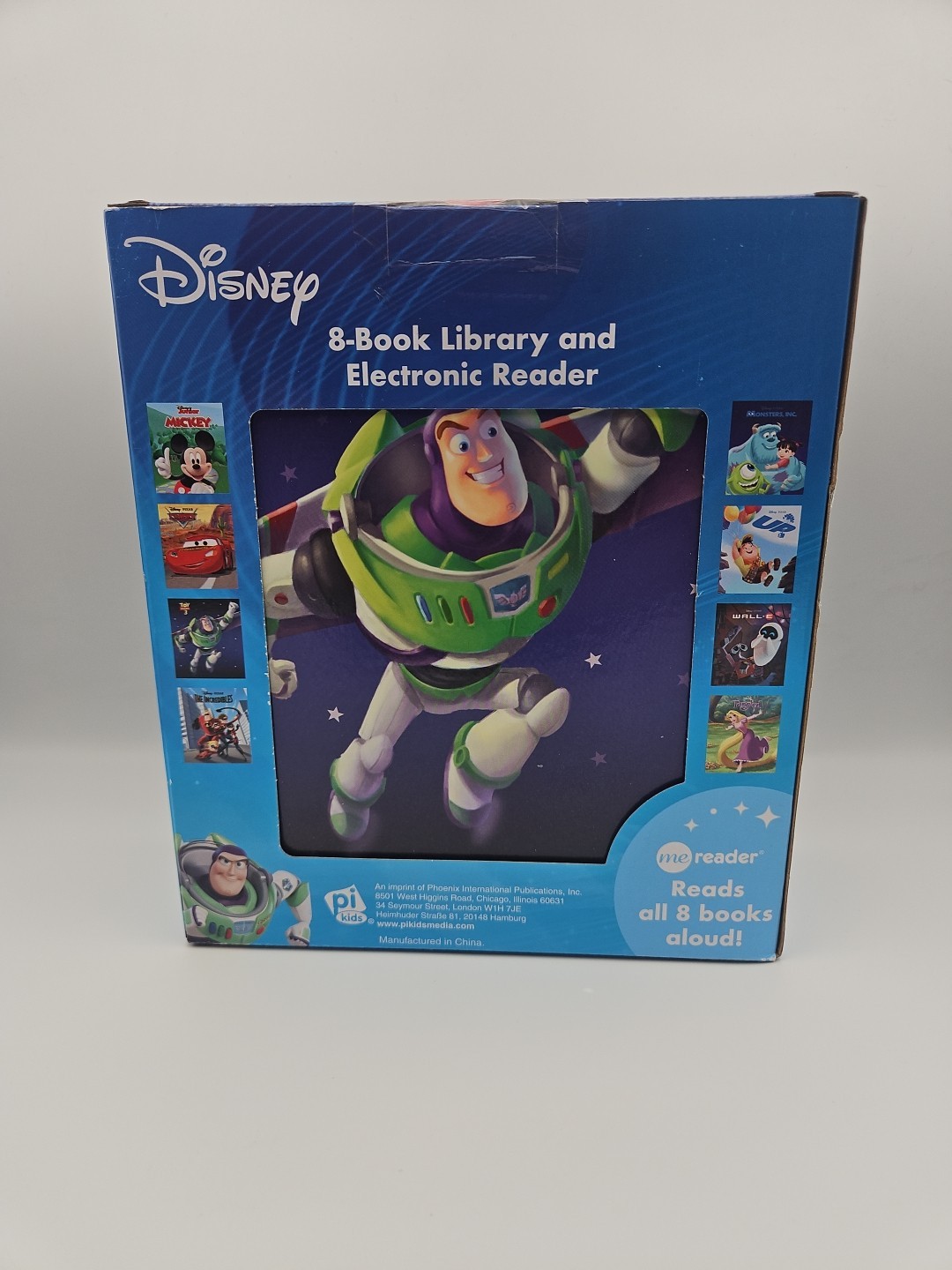 Disney: Me Reader 8-Book Library and Electronic Reader Sound Book Set by PI Kids