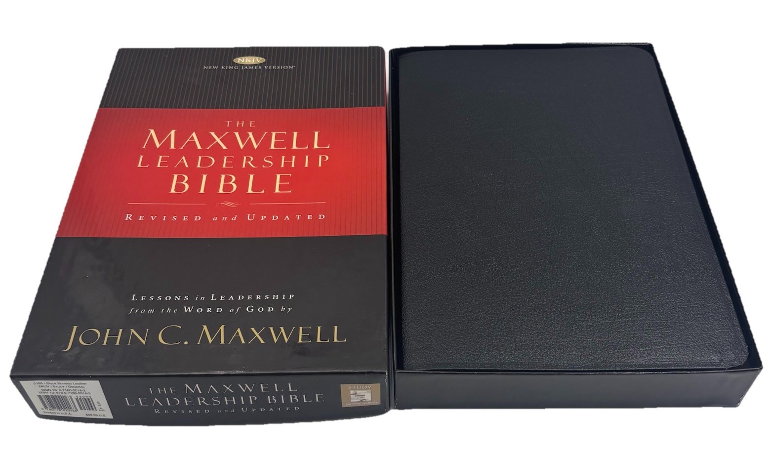 Maxwell Leadership Bible-NKJV by Nelson Bibles Staff 2007, Leather, New!