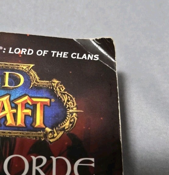 Rare World of Warcraft: Rise of the Horde by Christie Golden WOW Fantasy PB 2007