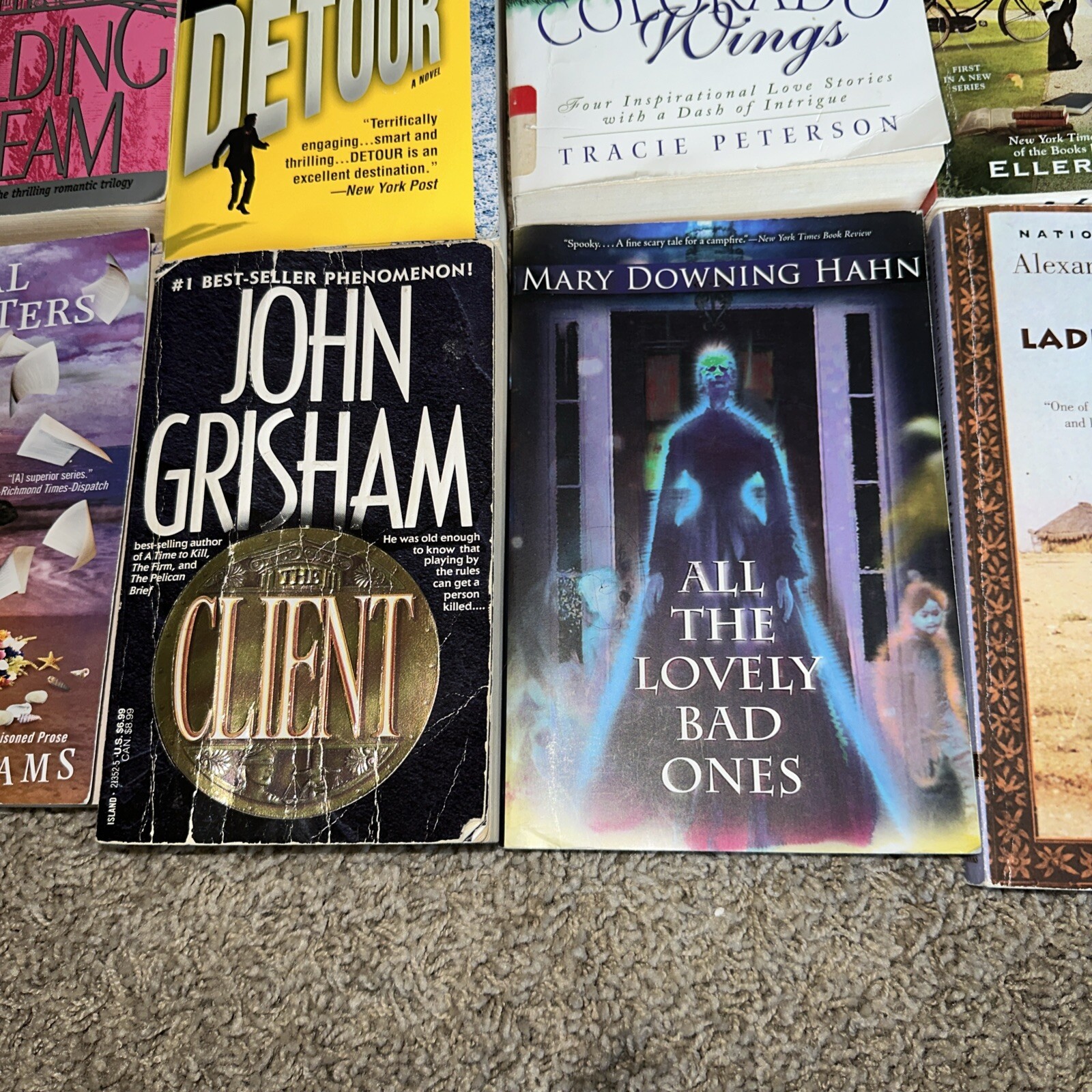 RANDOM THRILLER/MISC BOOK LOT OF 18