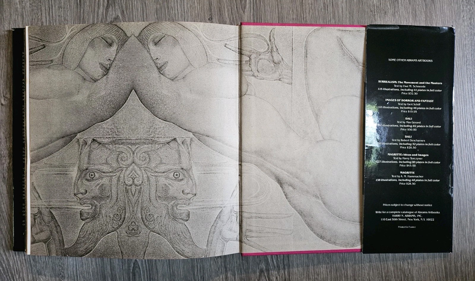 Ernst Fuchs – Harry Abrams Inc., First Edition – English – Artbook