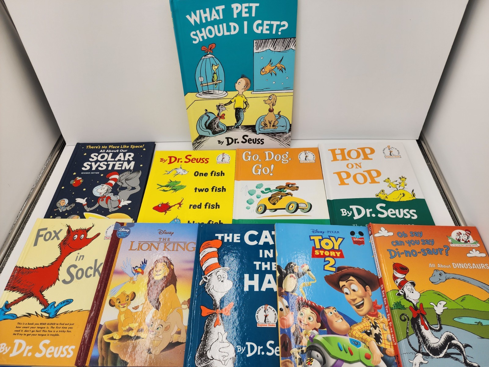 Lot of 10 Beginner Children’s Books – Hardcovers – Dr. Suess & Disney
