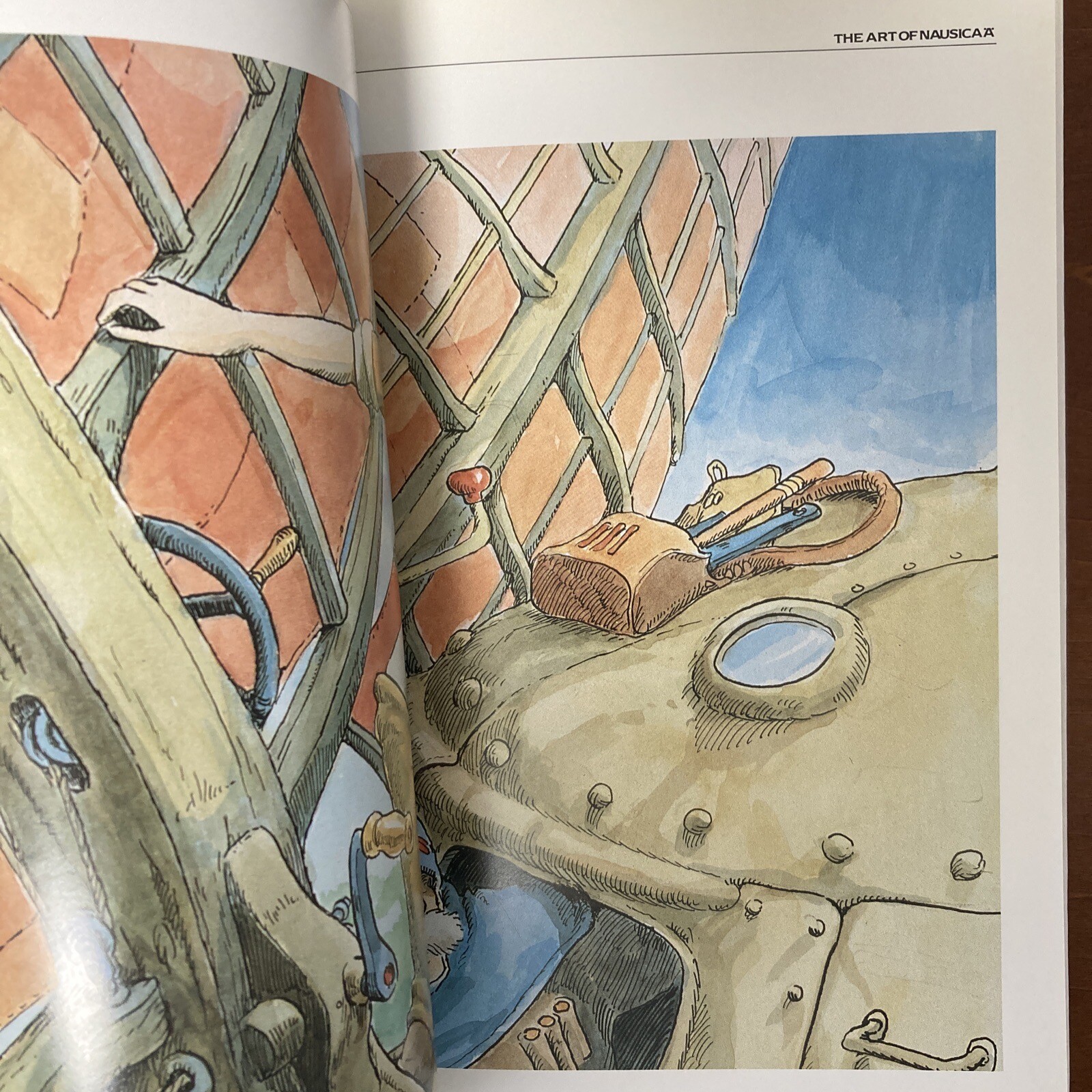 THE ART OF NAUSICAA Hayao Miyazaki Art Book Illustration