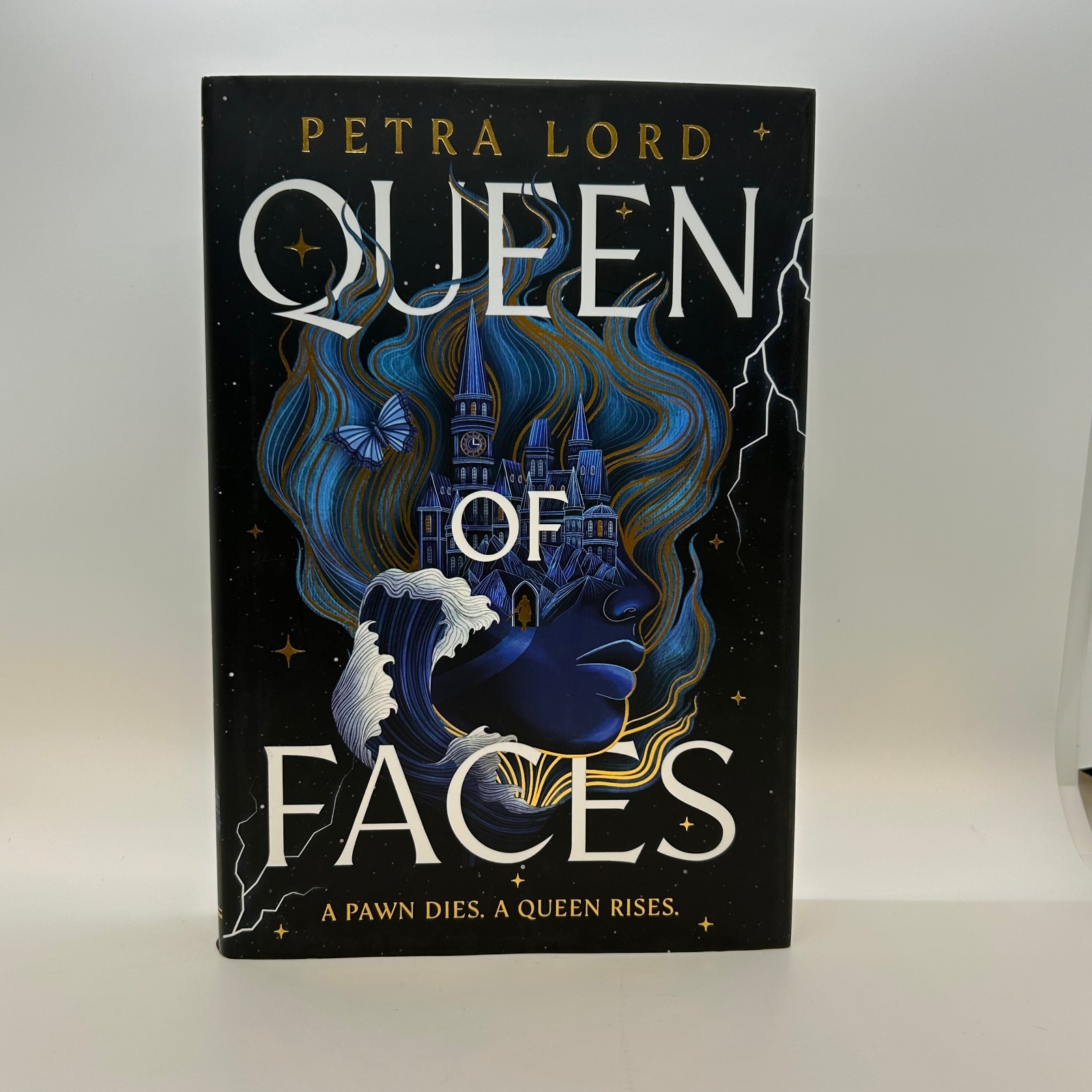 Queen of Faces Petra Lord Fantasy 1st Edition 2026 HB Book Sprayed Edges Guilded