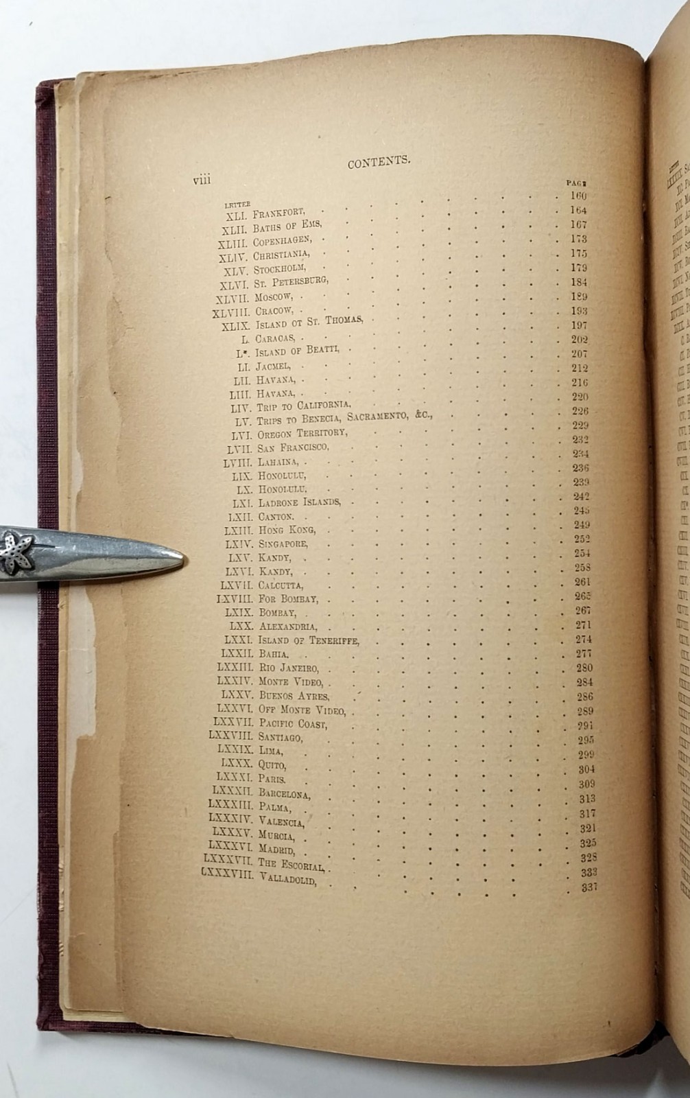 Twenty Years Around The World by John Guy Vassar 4th Edition HC 1891 Travel