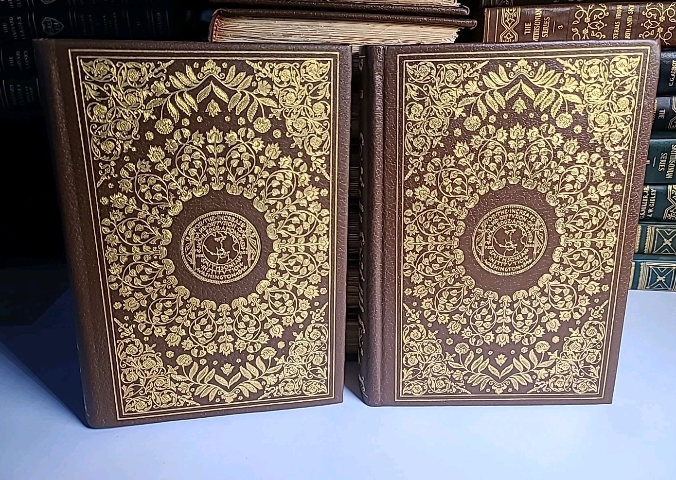 Smithsonian Scientific Series Set of 10 Hardcover Illustrated Volumes – Ornate B