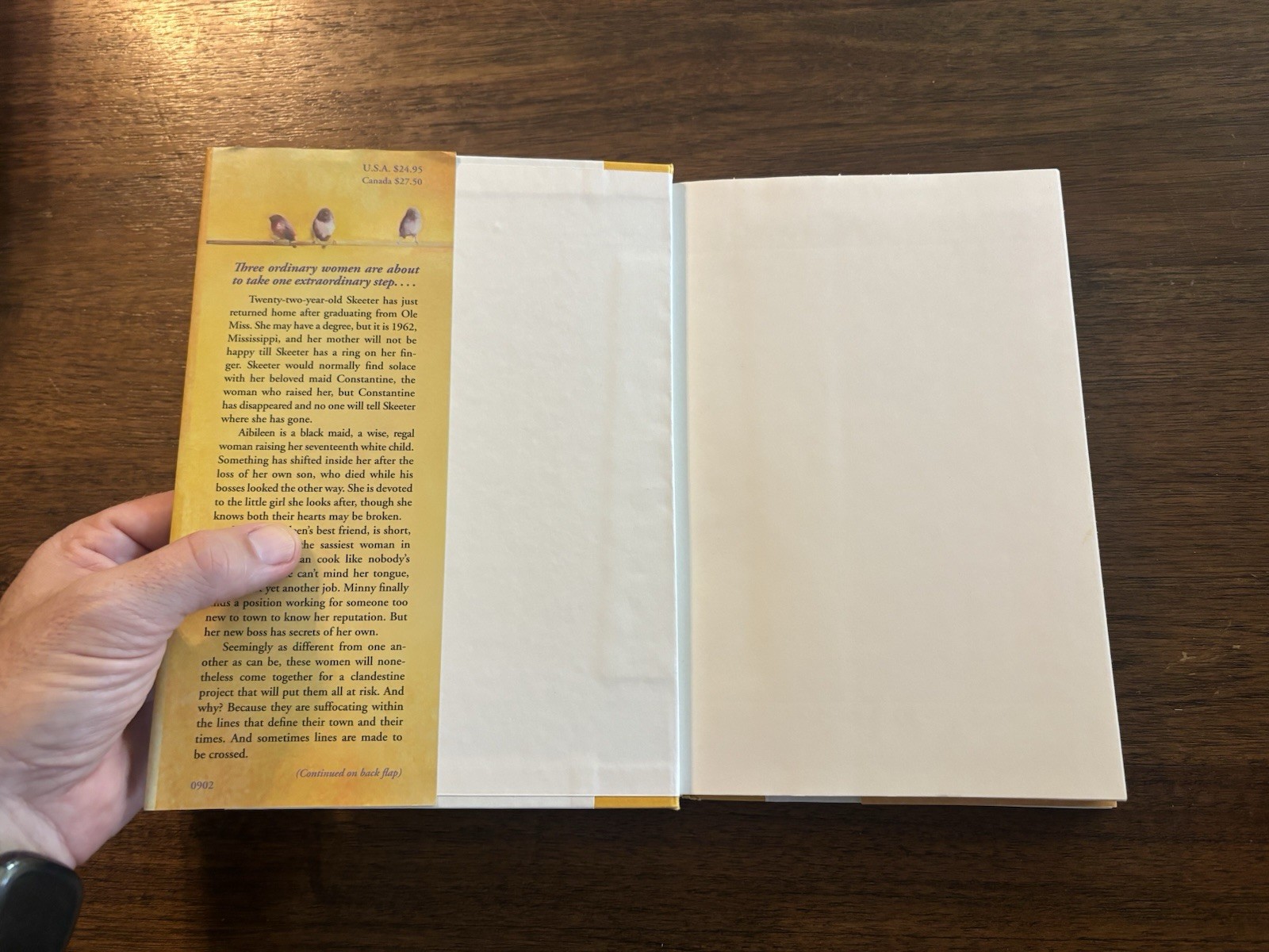 SIGNED The Help By Kathryn Stockett 1st Edition First Printing 2009 HCDJ