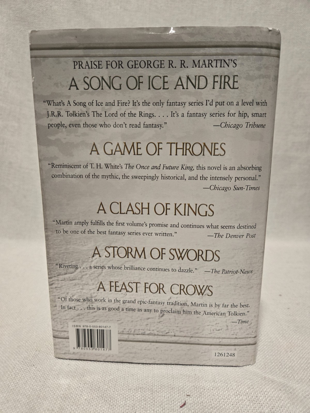 A Dance With Dragons George R.R. Martin Hardcover 1st Book Club Edition BCE