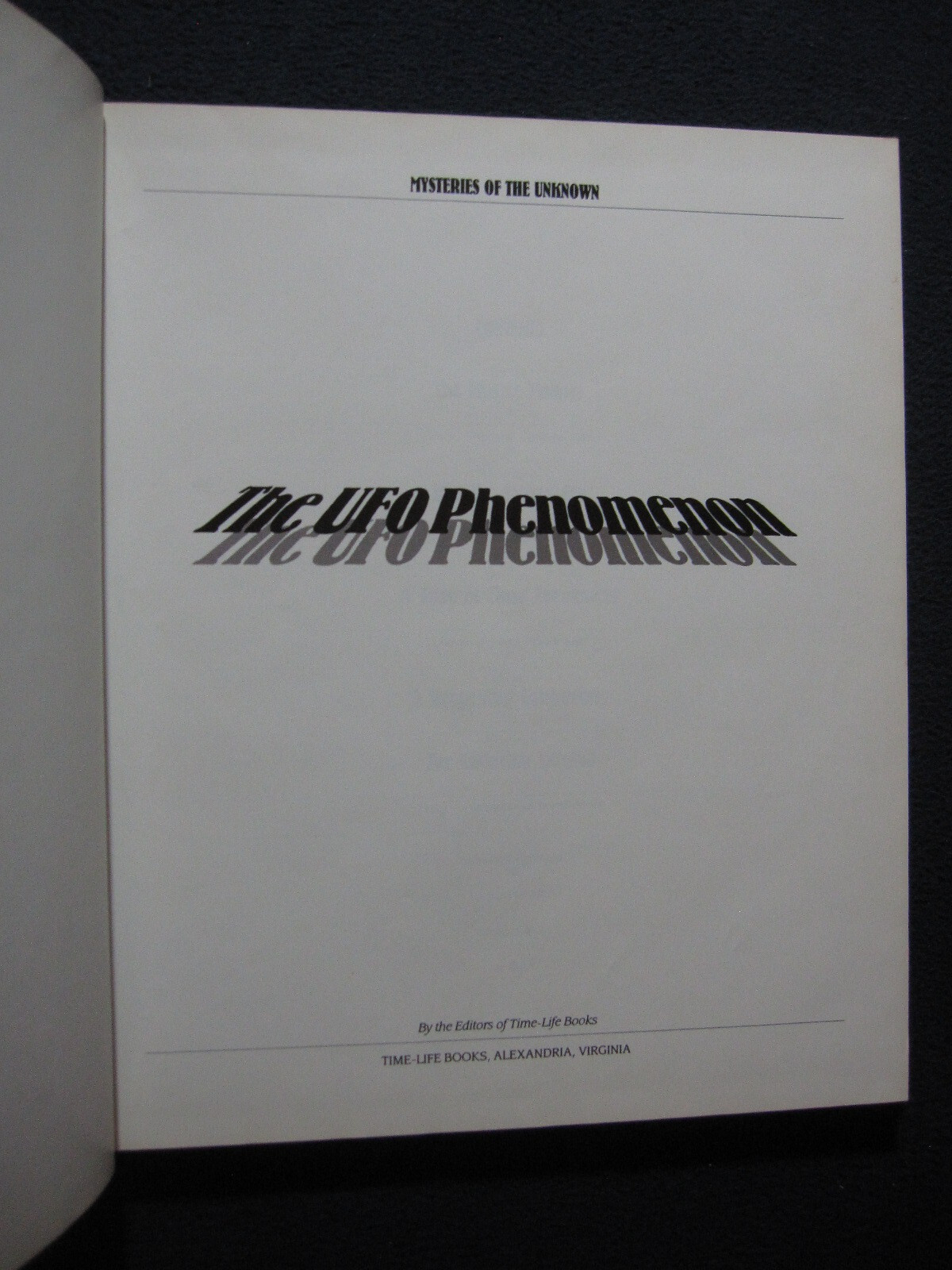 The UFO Phenomenon (Mysteries of the Unknown) [Jan 01, 1987] George Constable 2