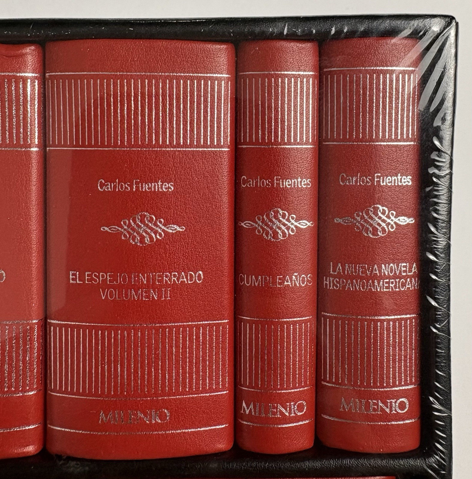 Carlos Fuentes Milenio Complete Book Set Sealed Spanish Collection Rare HTF OOP