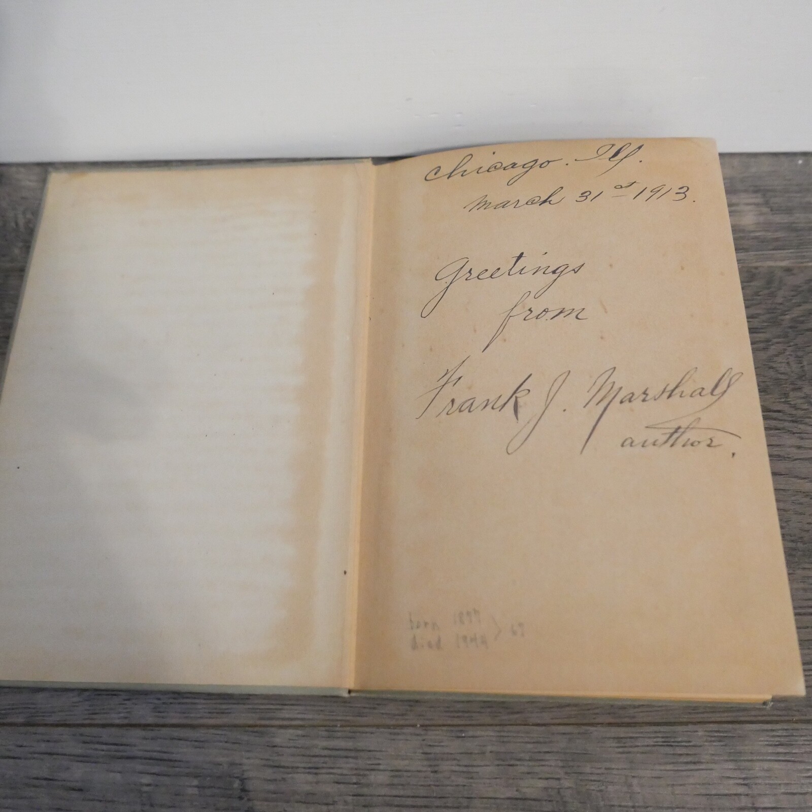 Modern Analysis of the Chess Openings Signed By Frank J. Marshall 1913 RARE BOOK