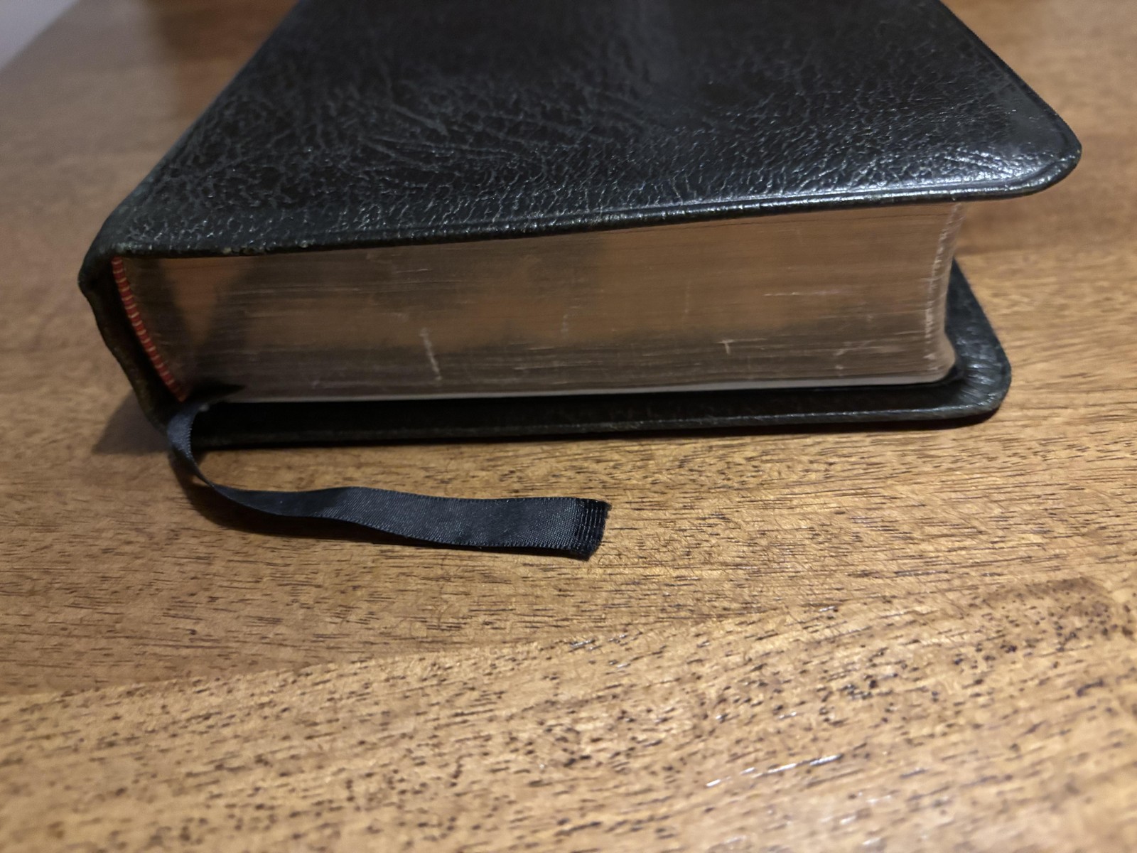 The New English Bible Cambridge 1971 Black Water Buffalo Calfskin Leather