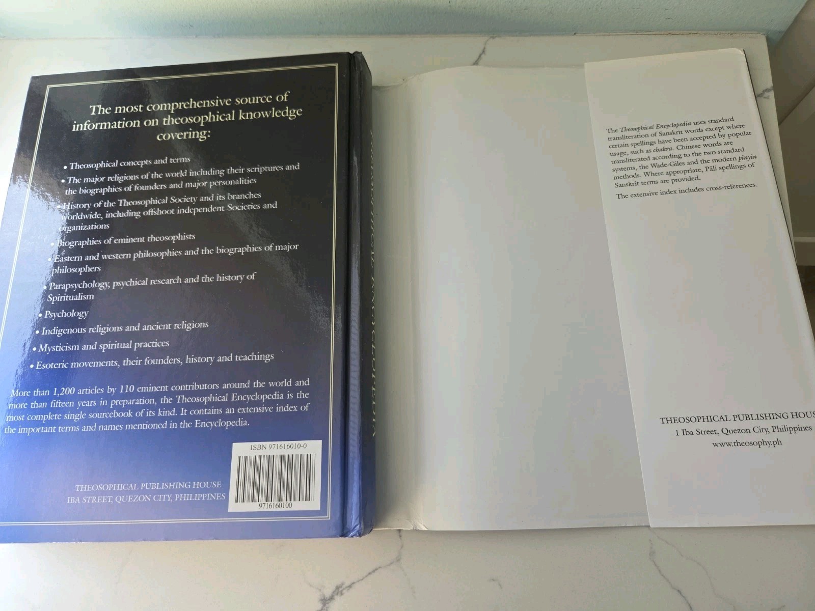 RARE Theosophical Encyclopedia Hardcover Book 2006 Philippines HARD TO FIND