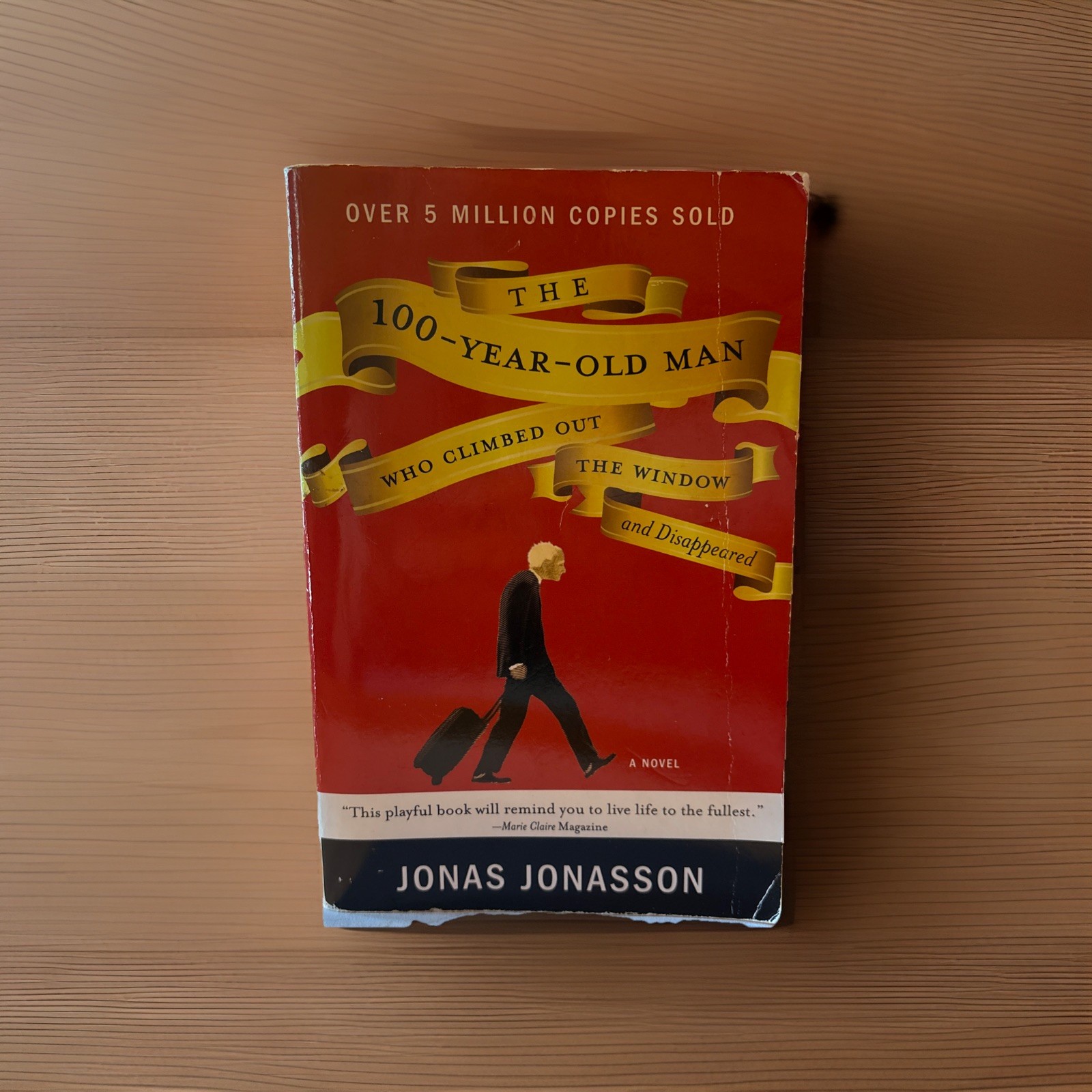 100-Year-Old Man Who Climbed Out the Window and Disappeared by Jonas Jonasson…