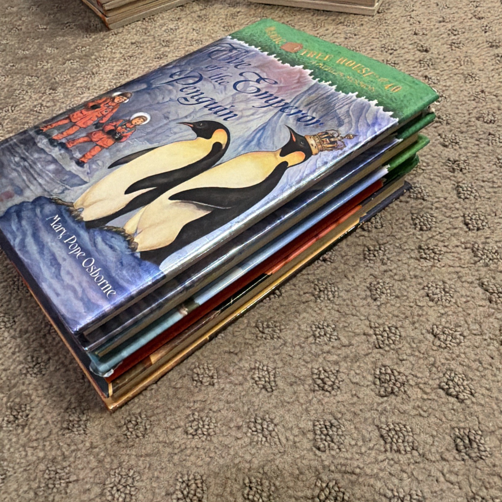 Magic Tree House Merlin Missions Lot 4 Hardcover Books Mary Pope Osborne Chapter