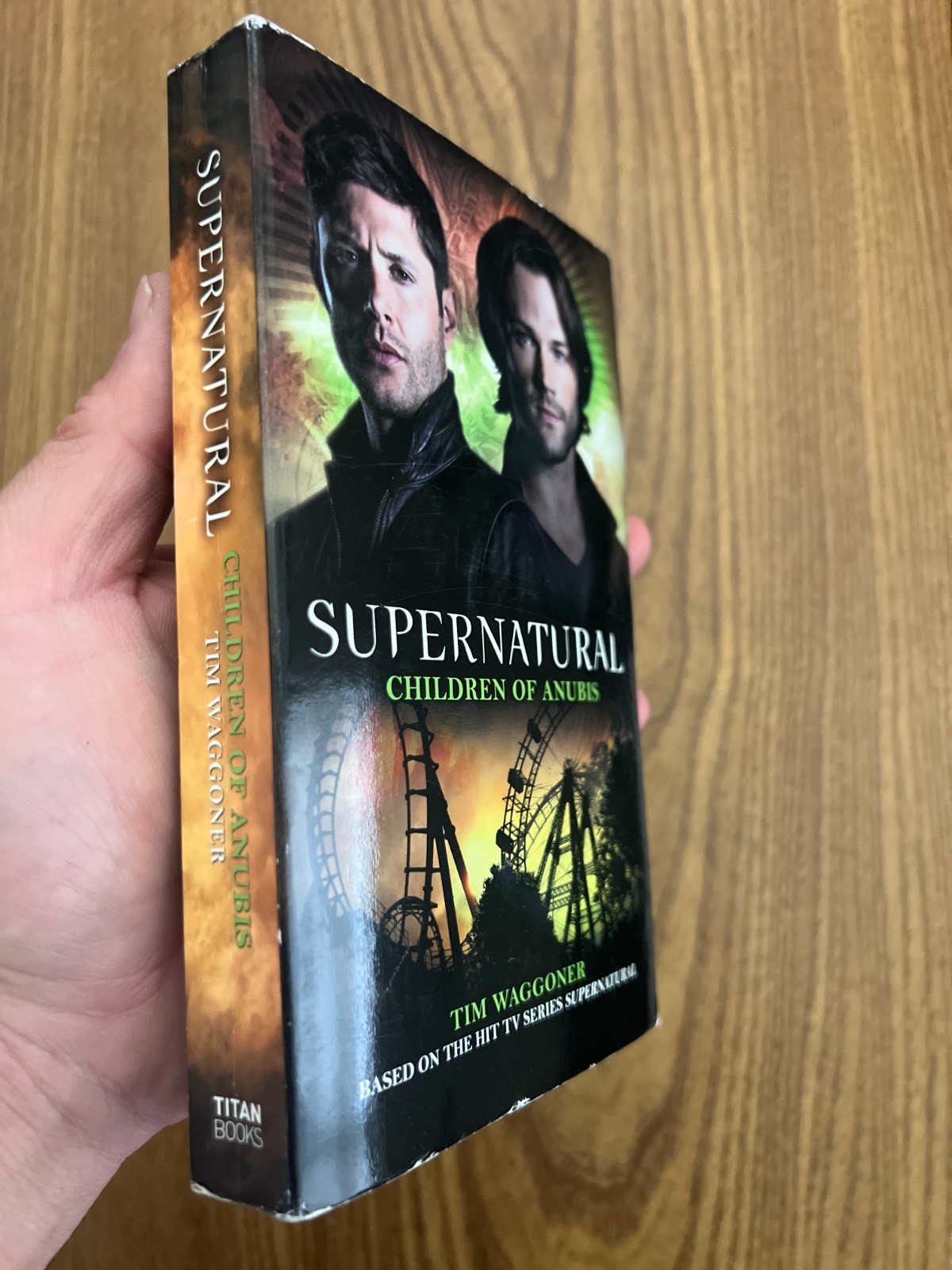 GOOD Supernatural – Children of Anubis by Tim Waggoner (2019, Mass Market)