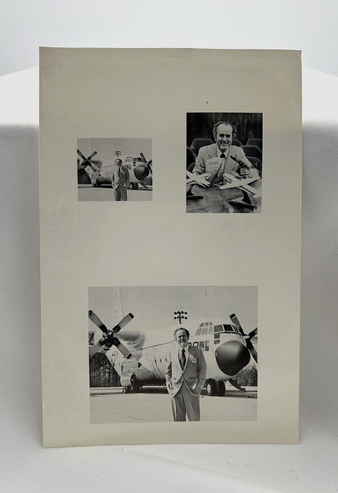 Herk: Hero of the Skies by Joseph Earl Dabney First Edition With Promo Pictures