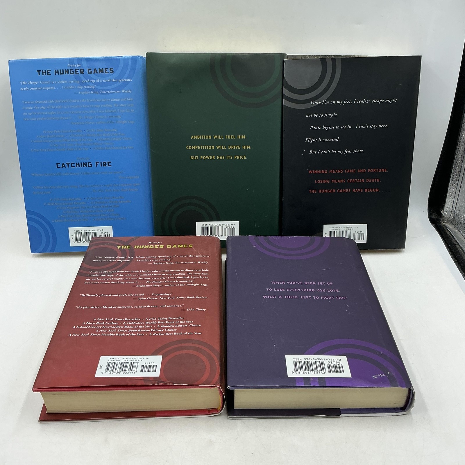 Lot Of 5 The Hunger Games Series Suzanne Collins Hardcover Scholars’ Press