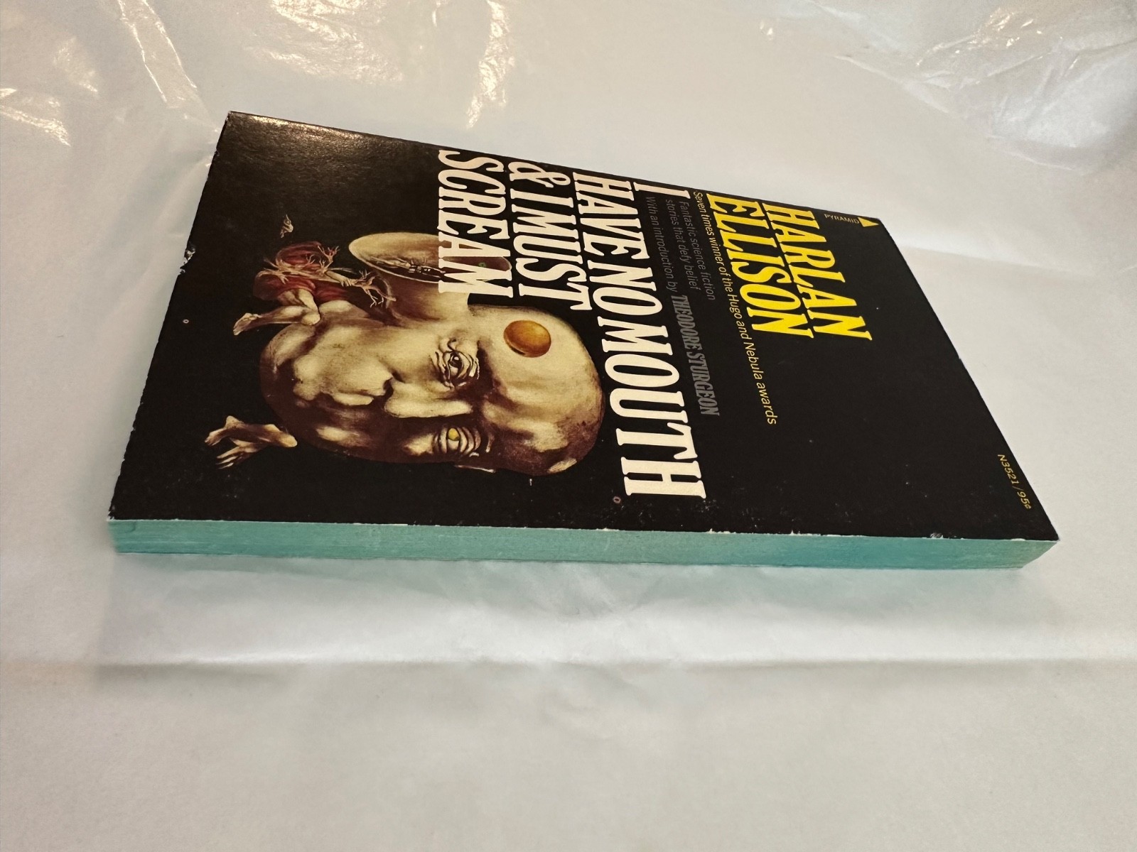I Have No Mouth & I Must Scream Harlan Ellison 1974 Pyramid Paperback, Beautiful