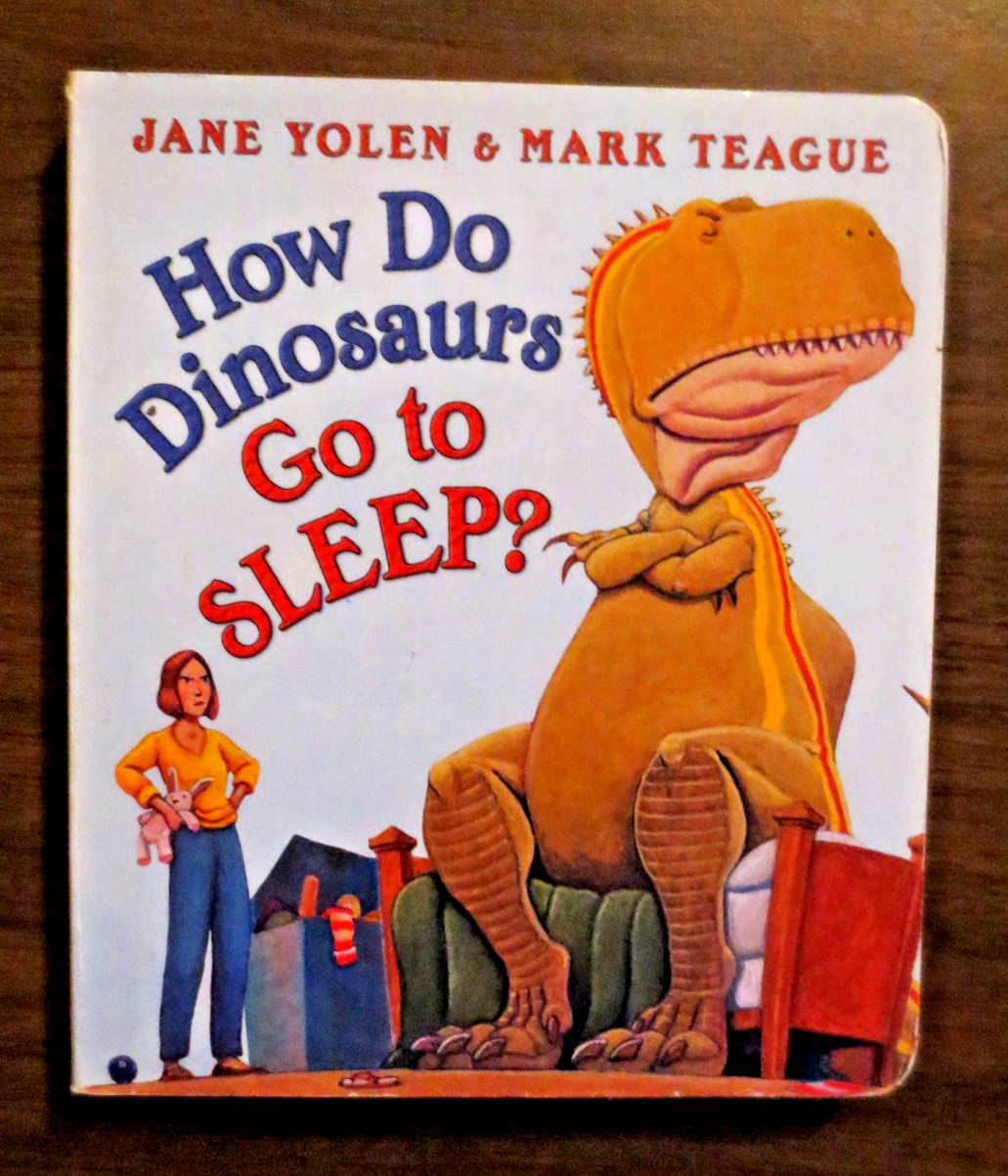 HOW DO DINOSAURS… – By Jane Yolen Lot of 4 KIDS BOARD BOOKS