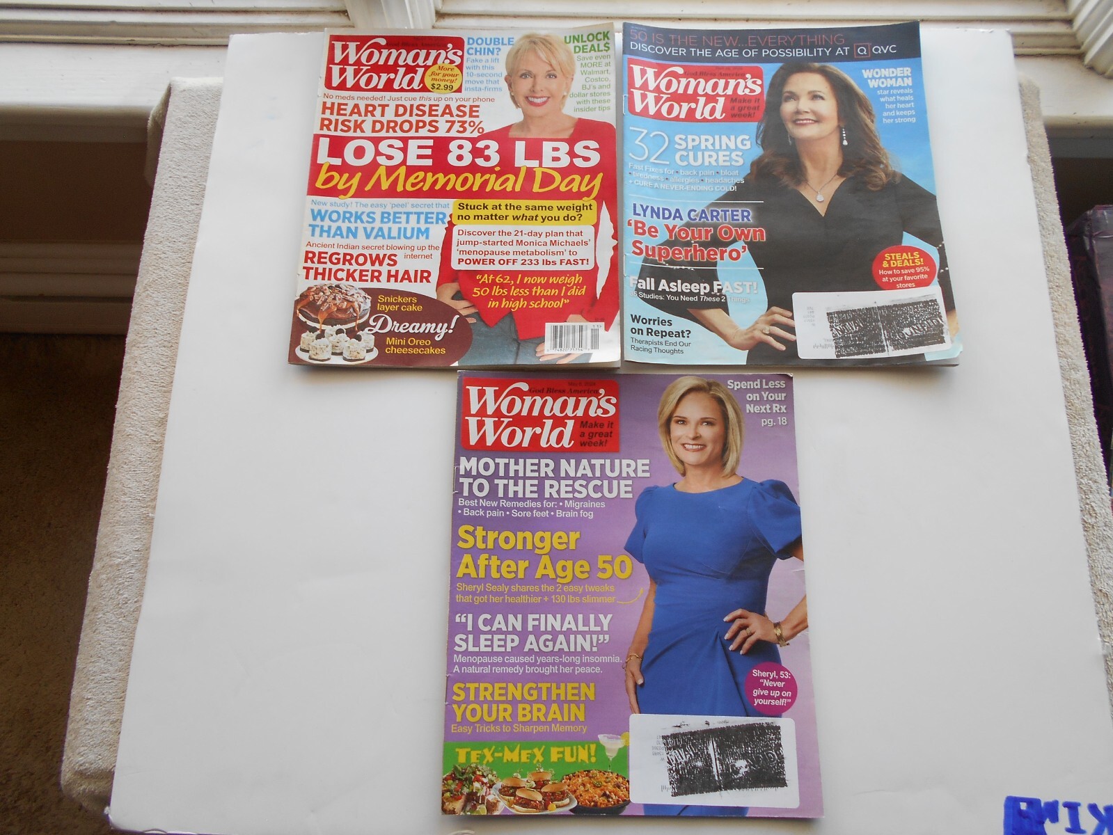 WOMAN’S WORLD Magazine LOT 15—NOVEMBER 22,2021–MAY 27,2024–(#7)