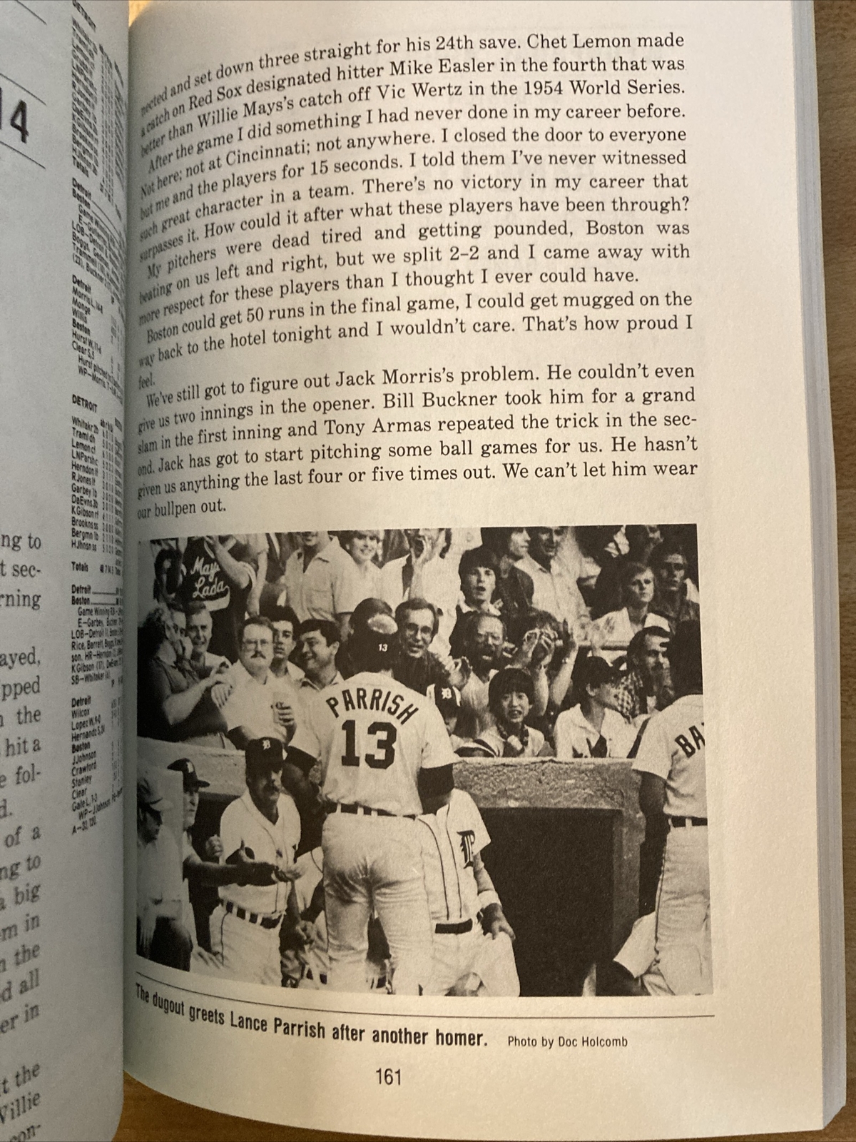 Bless You Boys Signed Sparky Anderson: Diary of the Detroit Tigers’ 1984 Signed