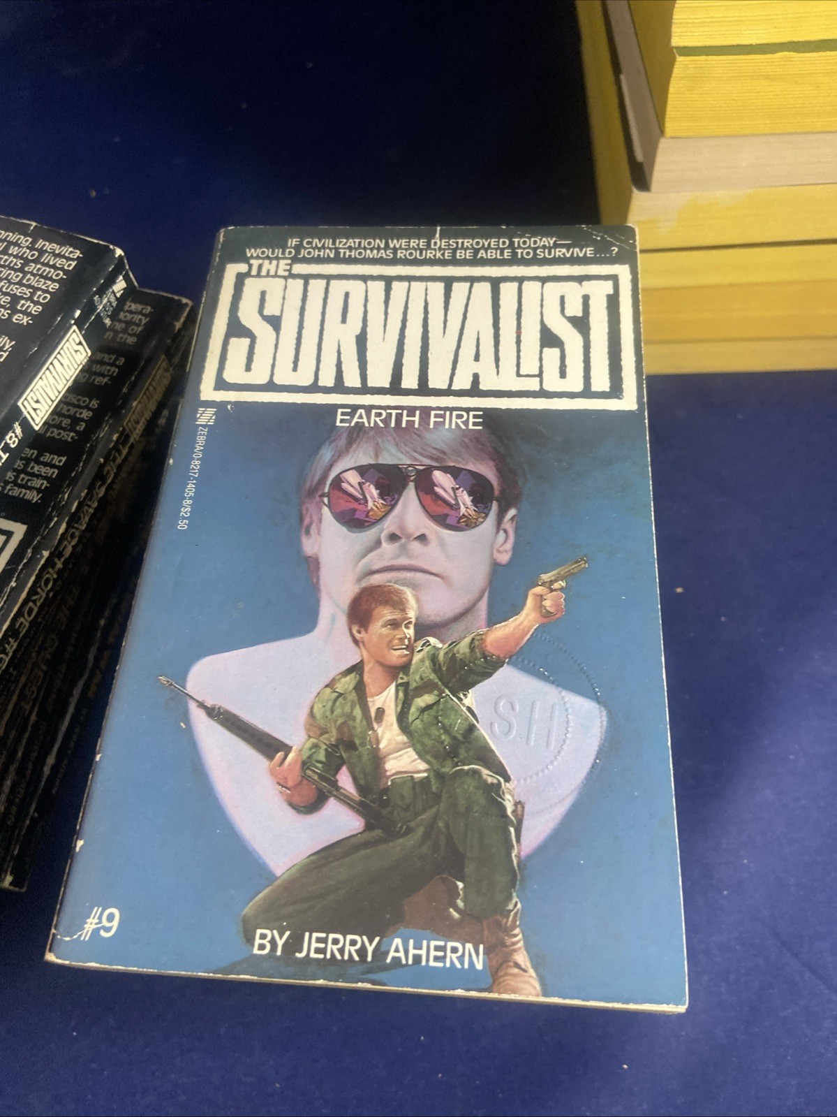 The Survivalist Jerry Ahern PAPERBACK LOT 1-16; 19-24 + Mid-Wake/The Legend NICE
