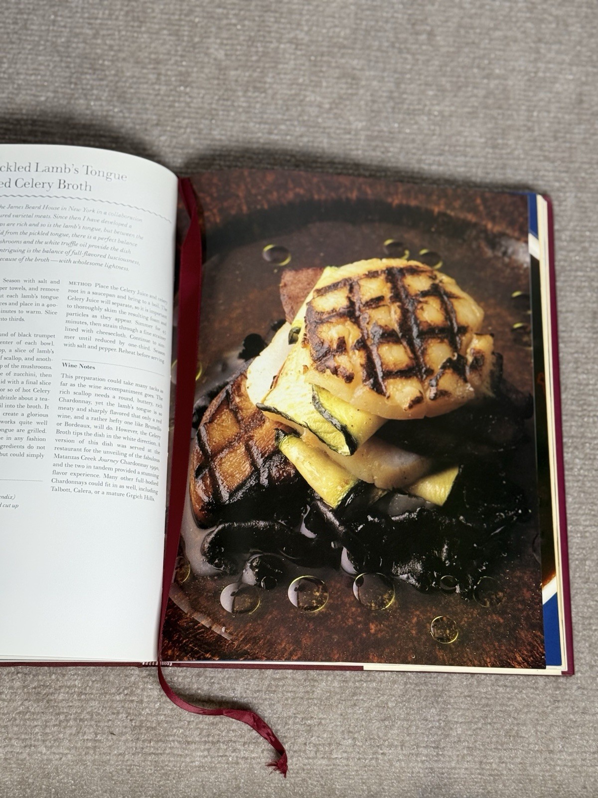 Vintage 1994 Charlie Trotter’s Cookbook Chicago Hardcover Ten Speed Press